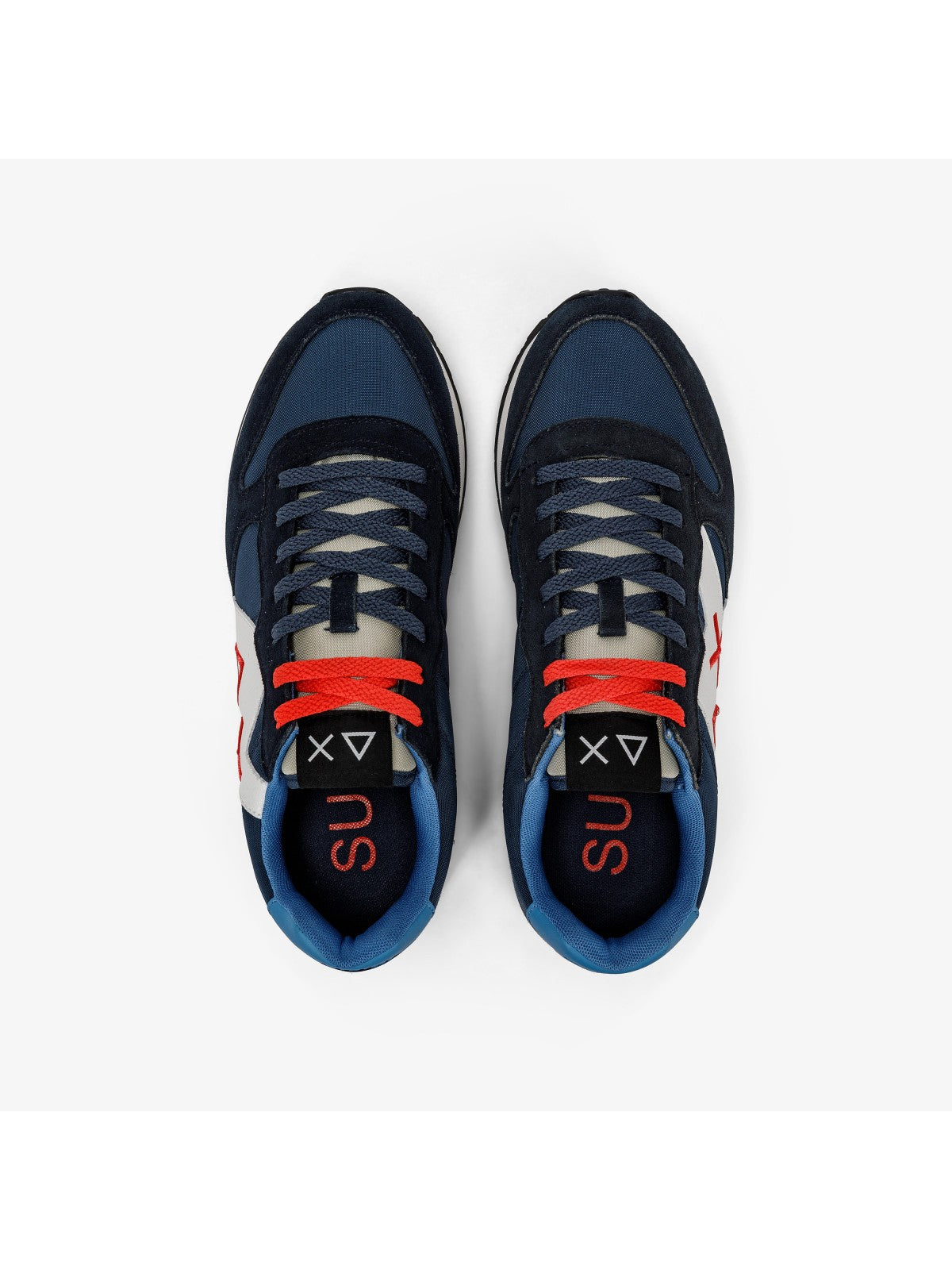 Sun68 Sneaker masculina Jaki Solid Z34111 07 Azul