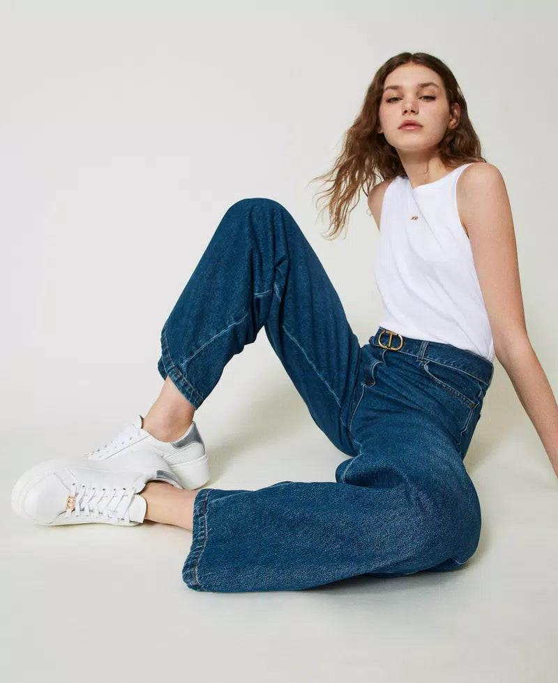 Twinset Sneaker Woman 241TCP050 07200 White