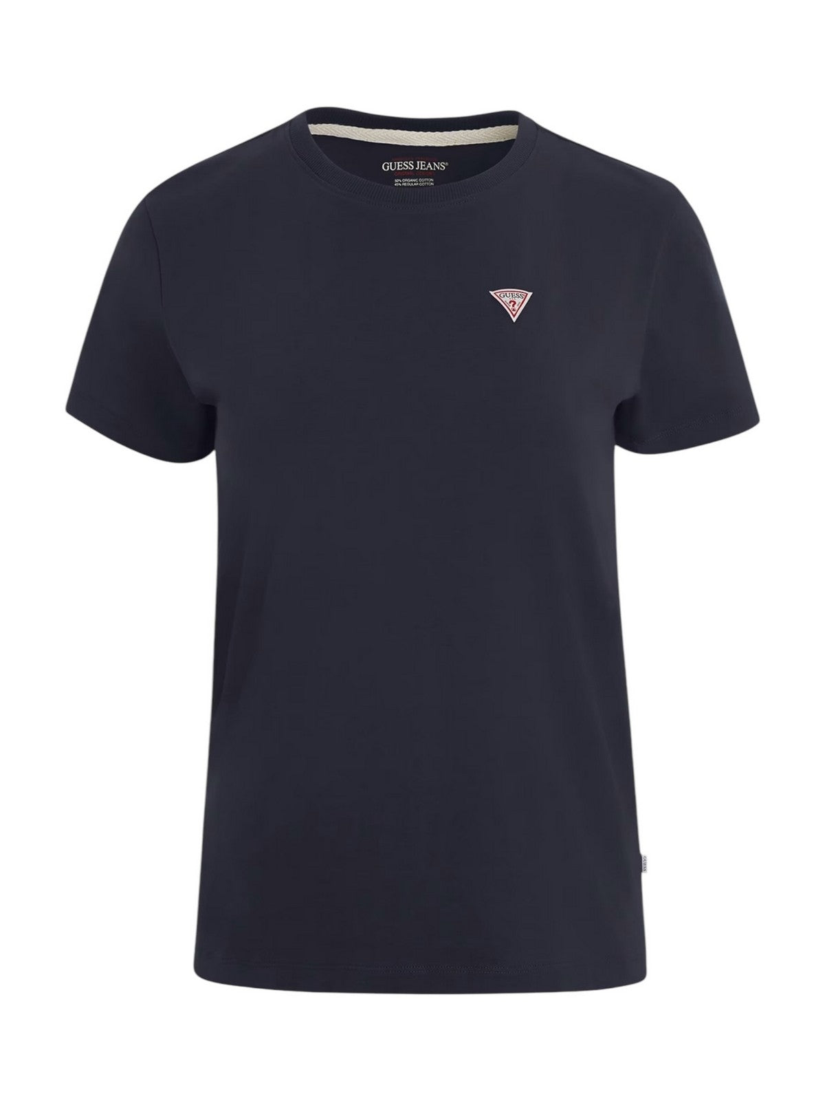 GUESS T-shirt Donna GJ SS CN REG MINI TRIANGLE TEE W4YI10 J1314 A71W Blu gioboutiqueweb