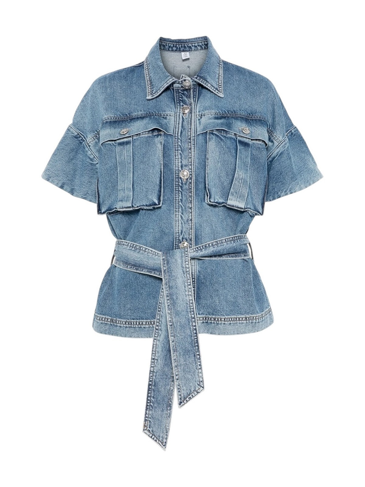 LIU JO BLUE DENIM Giubbino Donna UA5192D4990 78841 Blu gioboutiqueweb