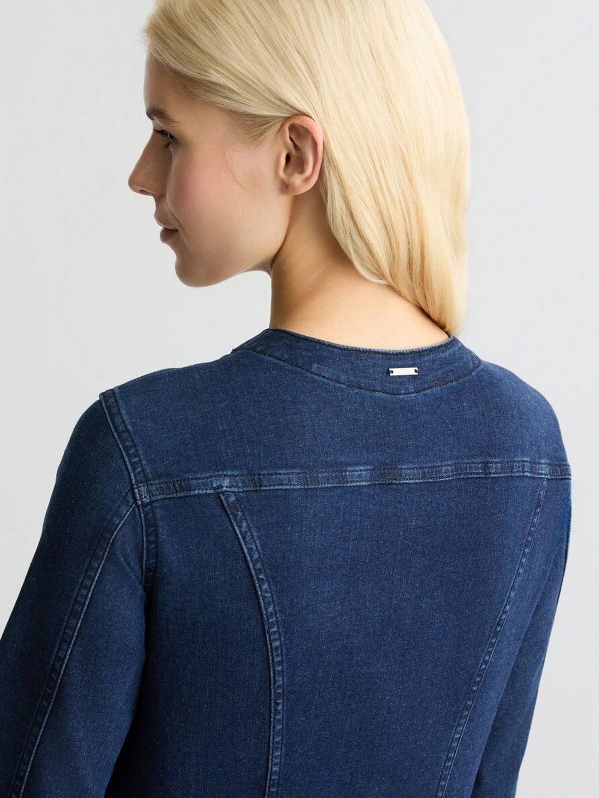 LIU JO BLUE DENIM Giacca Donna UA5085D4925 78816 Blu gioboutiqueweb