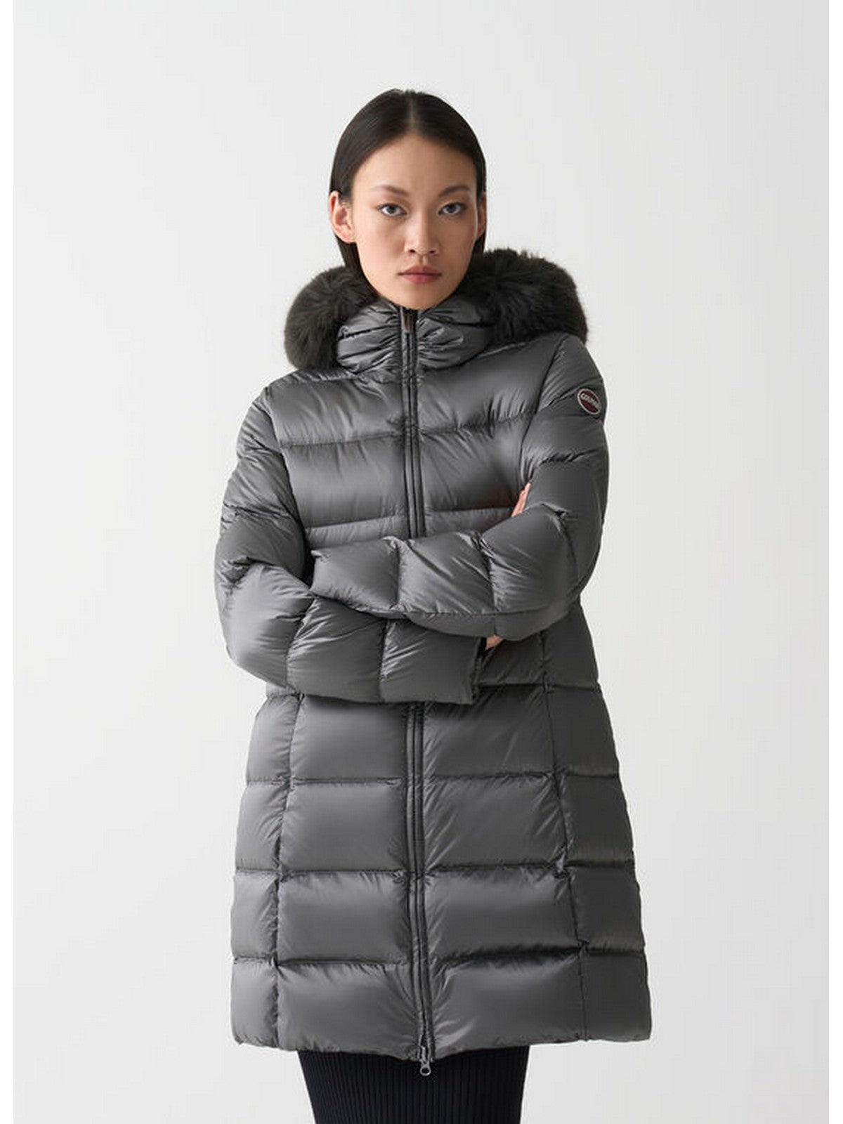 COLMAR Piumino Donna 2221E 2YO 506 DARK STEEL gioboutiqueweb