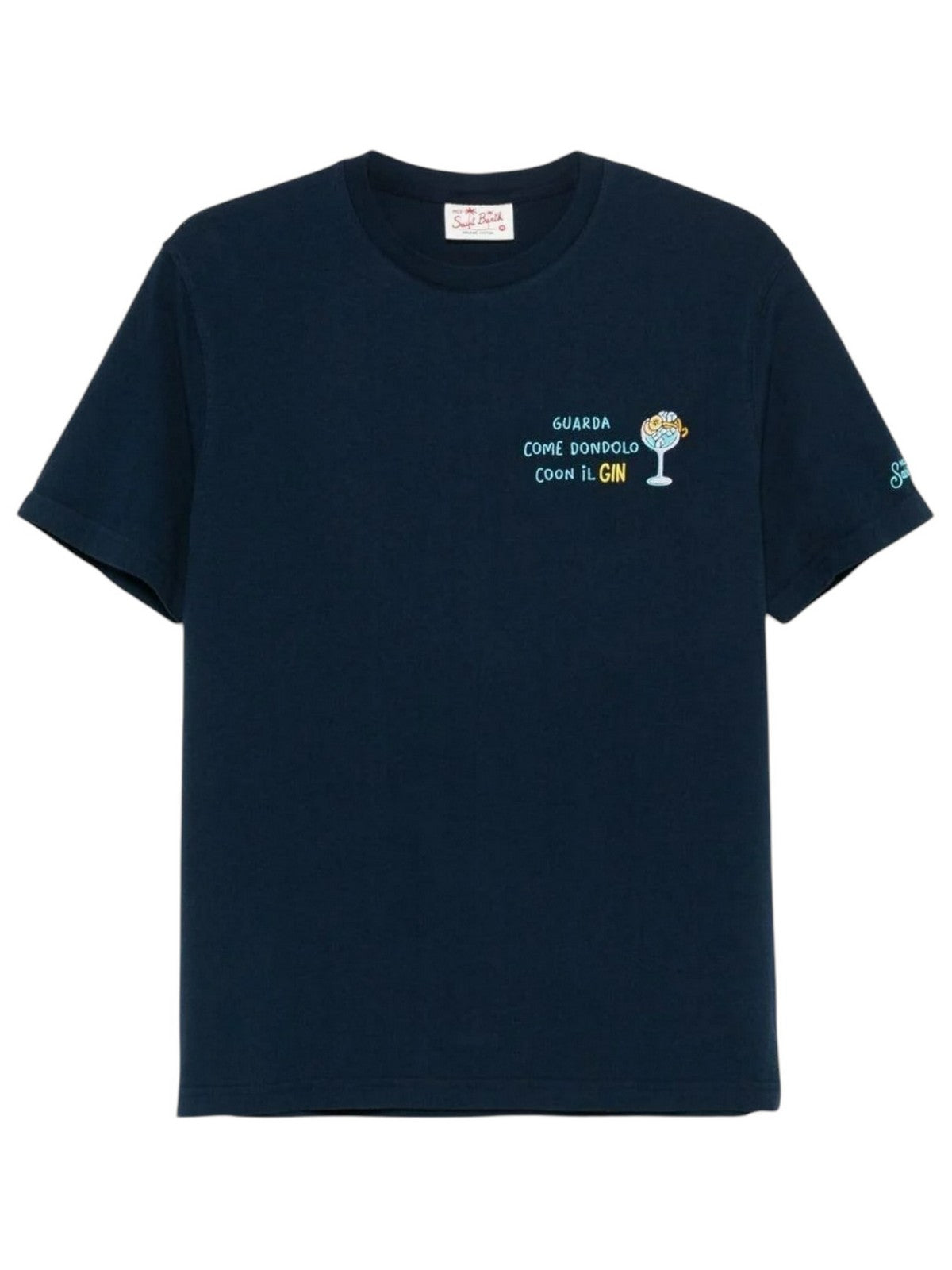 MC2 SAINT BARTH T-shirt Uomo PORTOFINO 05574H Blu gioboutiqueweb