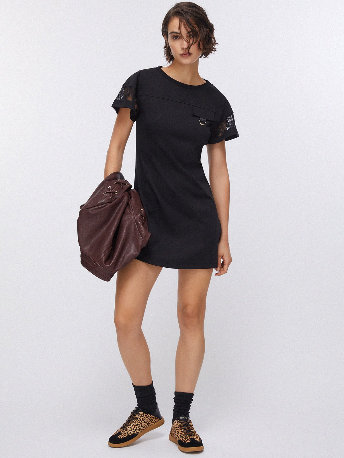 LIU JO SPORT Abito Donna TA6236J3855 22222 Nero