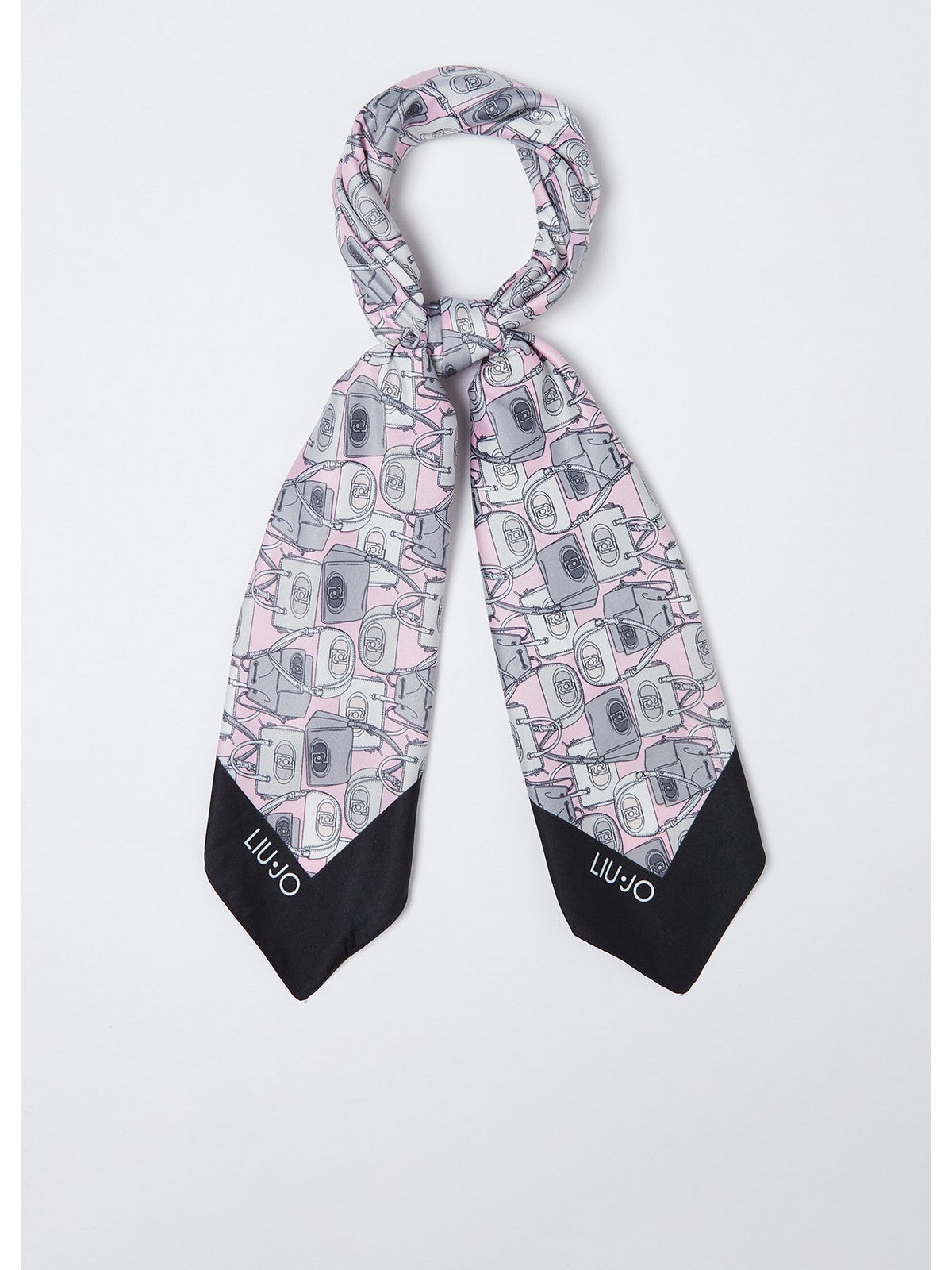 LIU JO SOFT Foulard Donna 2A4036T0300 22222 Nero gioboutiqueweb