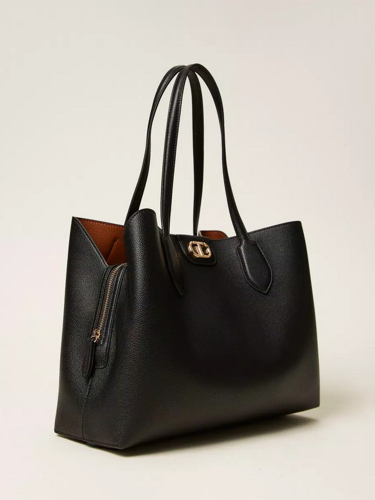 TWINSET Borsa Donna BICOLOR 252TB7150 12683 BIC.LAND/PARCHMENT