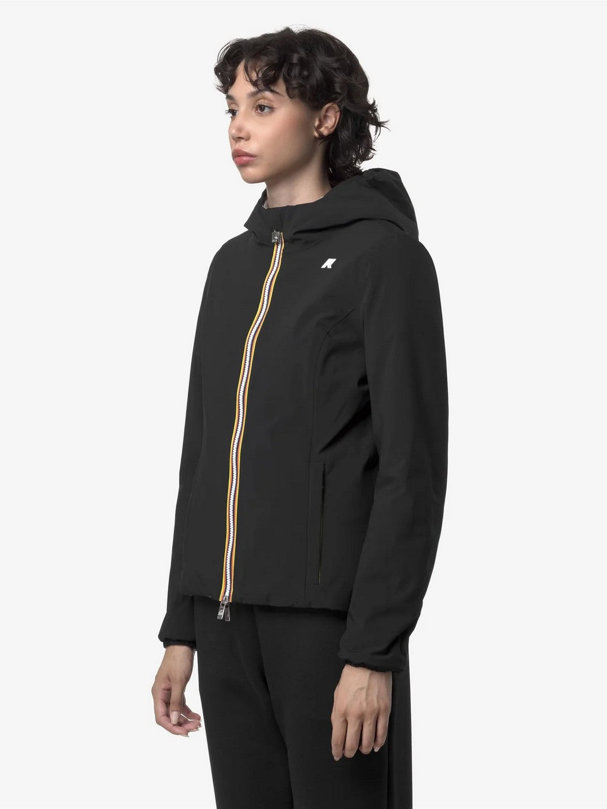 K-WAY Giubbino Donna LILY ST WARM DOUBLE K6128TW BC9 Black Pure - Beige C