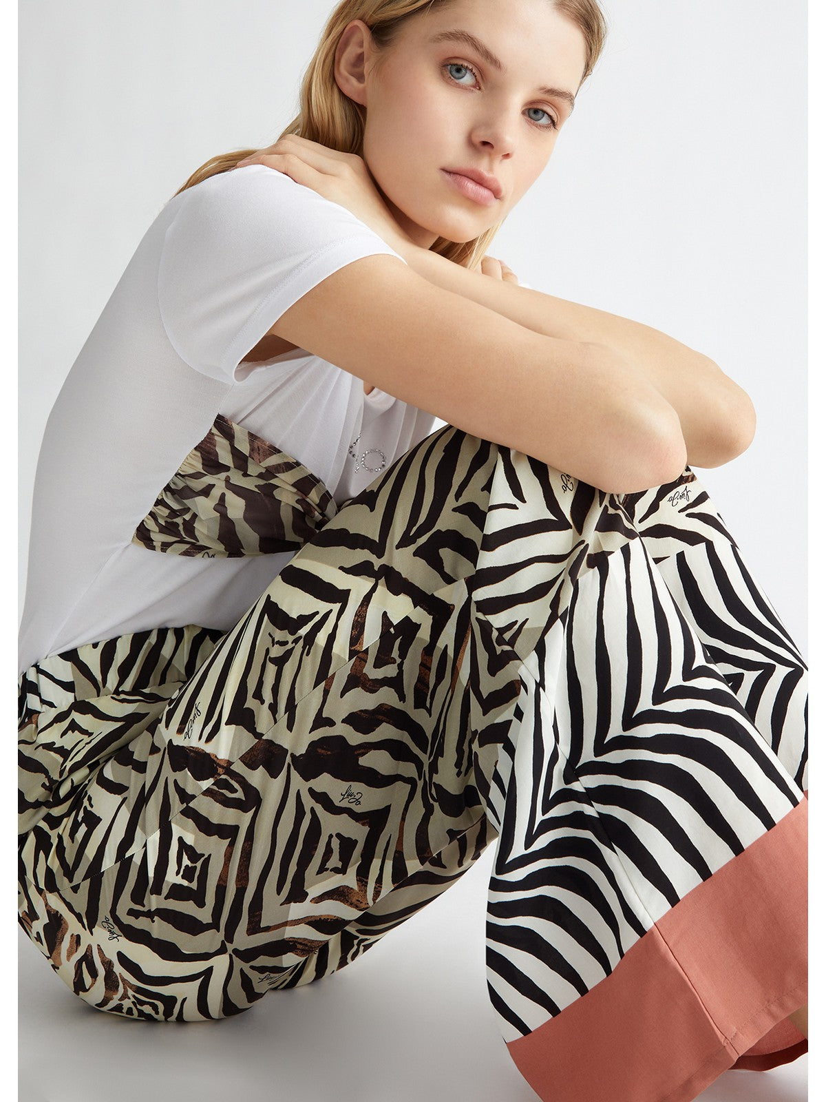 LIU JO BEACHWEAR Pantalone Donna VA4063TS056 N9076 Marrone