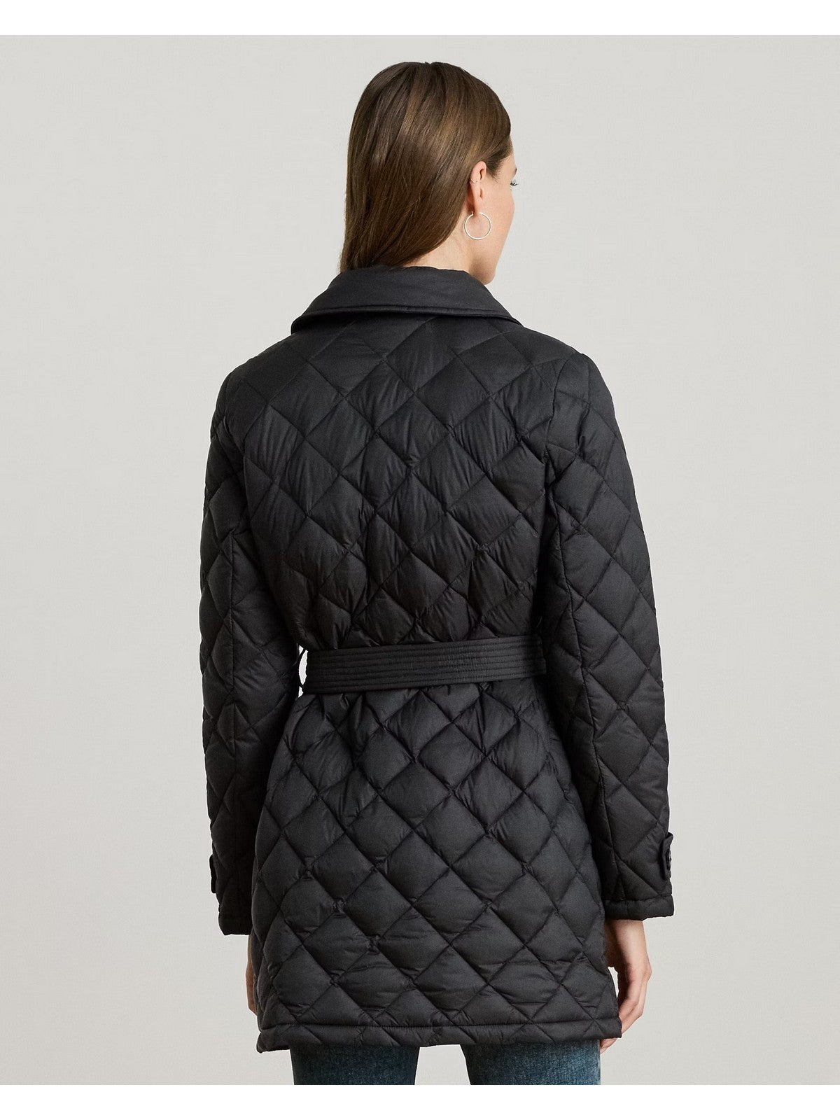 LAUREN RALPH LAUREN Cappotto Donna "BL SF PF 32""-INSULATED-COAT" 297979514 001 BLACK gioboutiqueweb