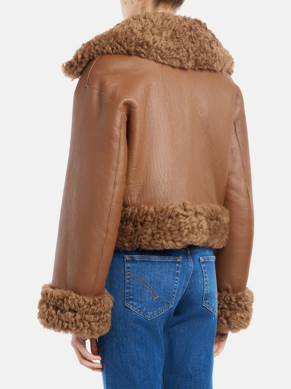 DONDUP Giubbino Donna DJ709 PL0389D XXX 430 CARAMELLO