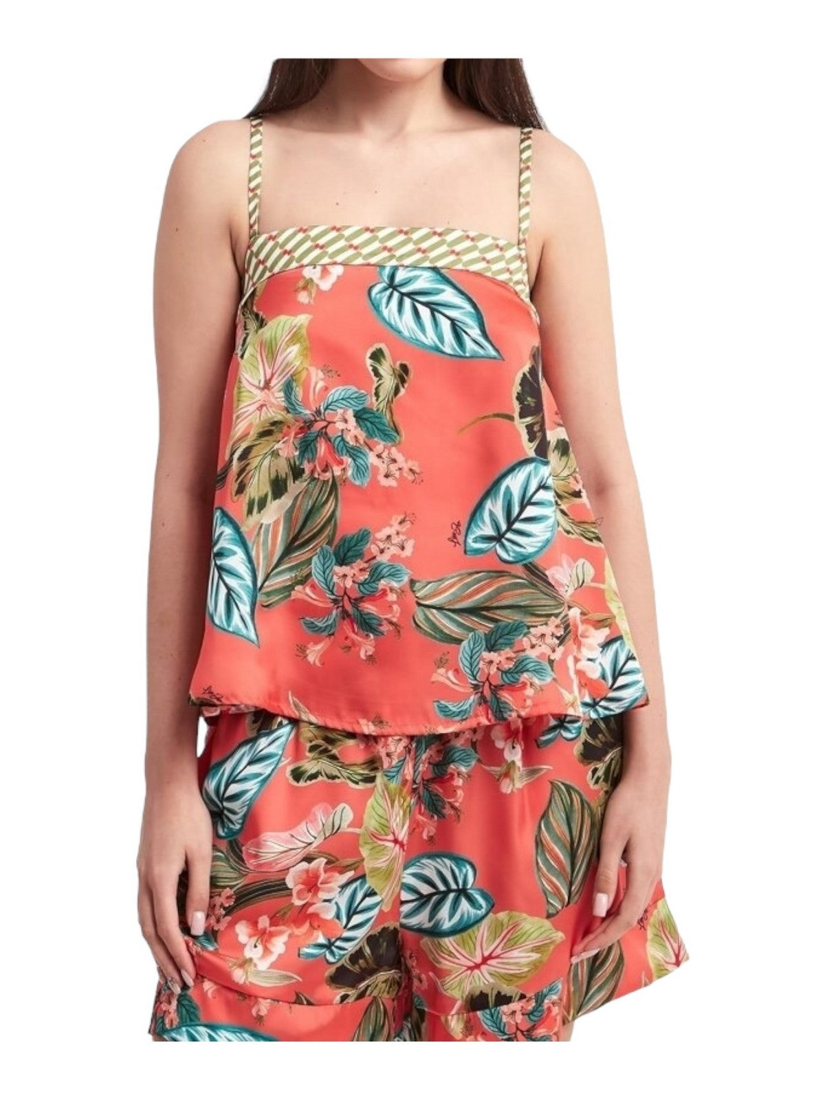 LIU JO BEACHWEAR Top Donna VA4128TS806 N9075 Rosso