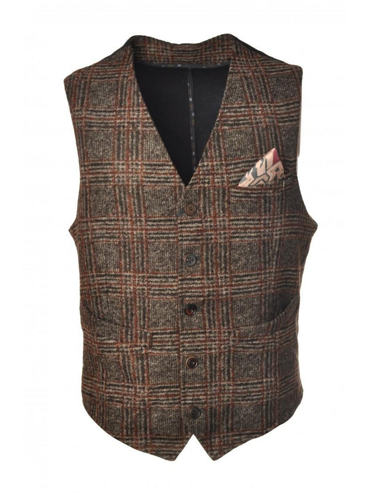 BOB Gilet Uomo A23DRUG377 T377 VAR.1 Grigio