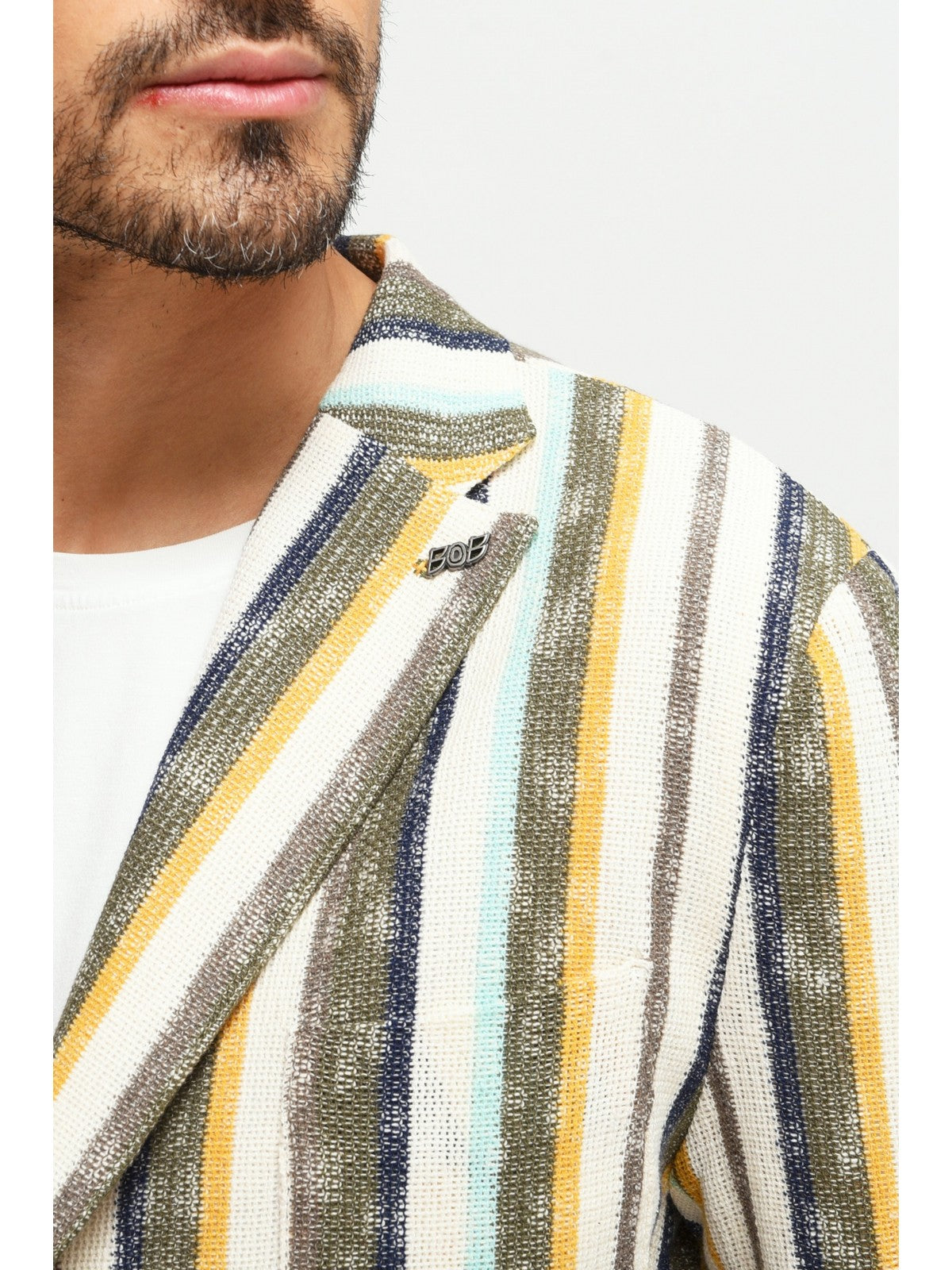 BOB Giacca Uomo P24SLIGHT253 T253 VAR.1 Beige