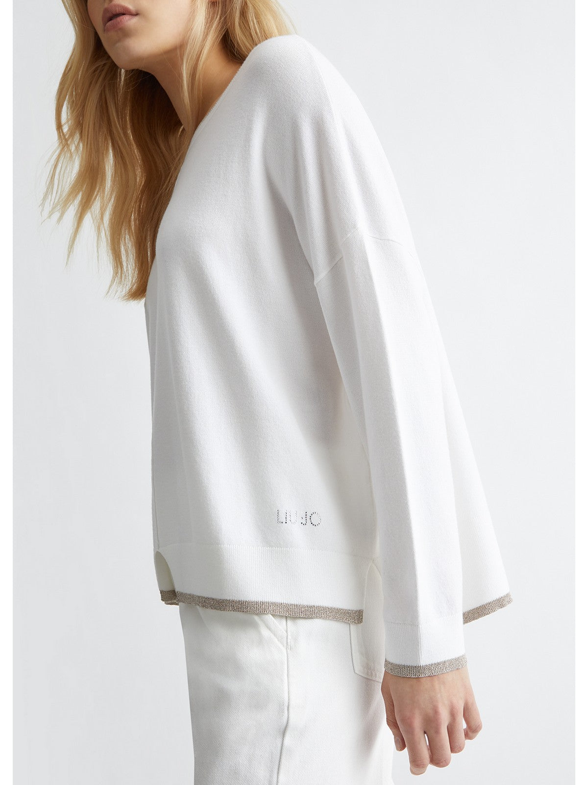 LIU Jo White Women's Shirt M4074MS49I 11111 White