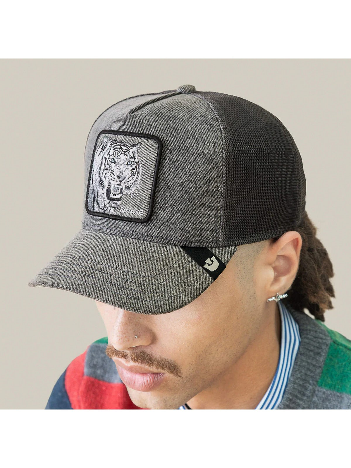 GOORIN BROS Cappello Uomo DENIM SAVAGE 101-2591 DEN GRAY DENIM