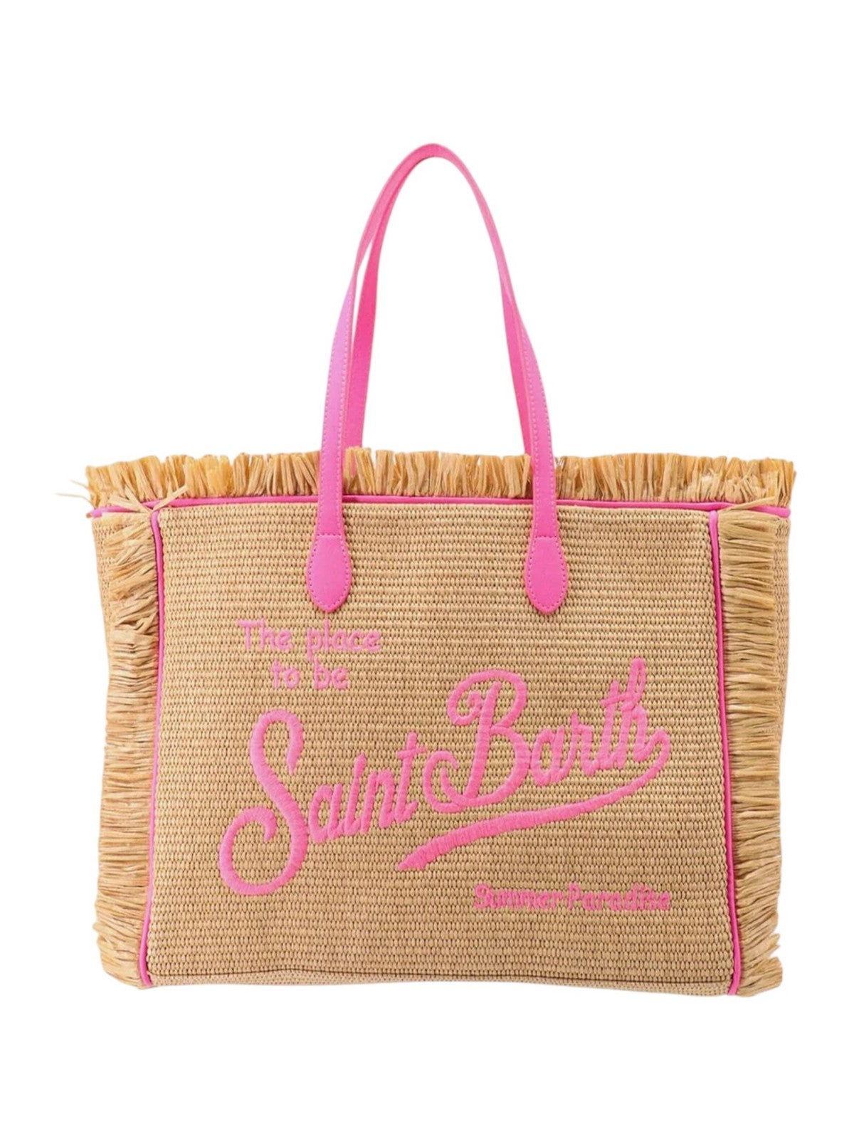 MC2 SAINT BARTH Borsa Donna VANITY STRAW 04879F Beige gioboutiqueweb