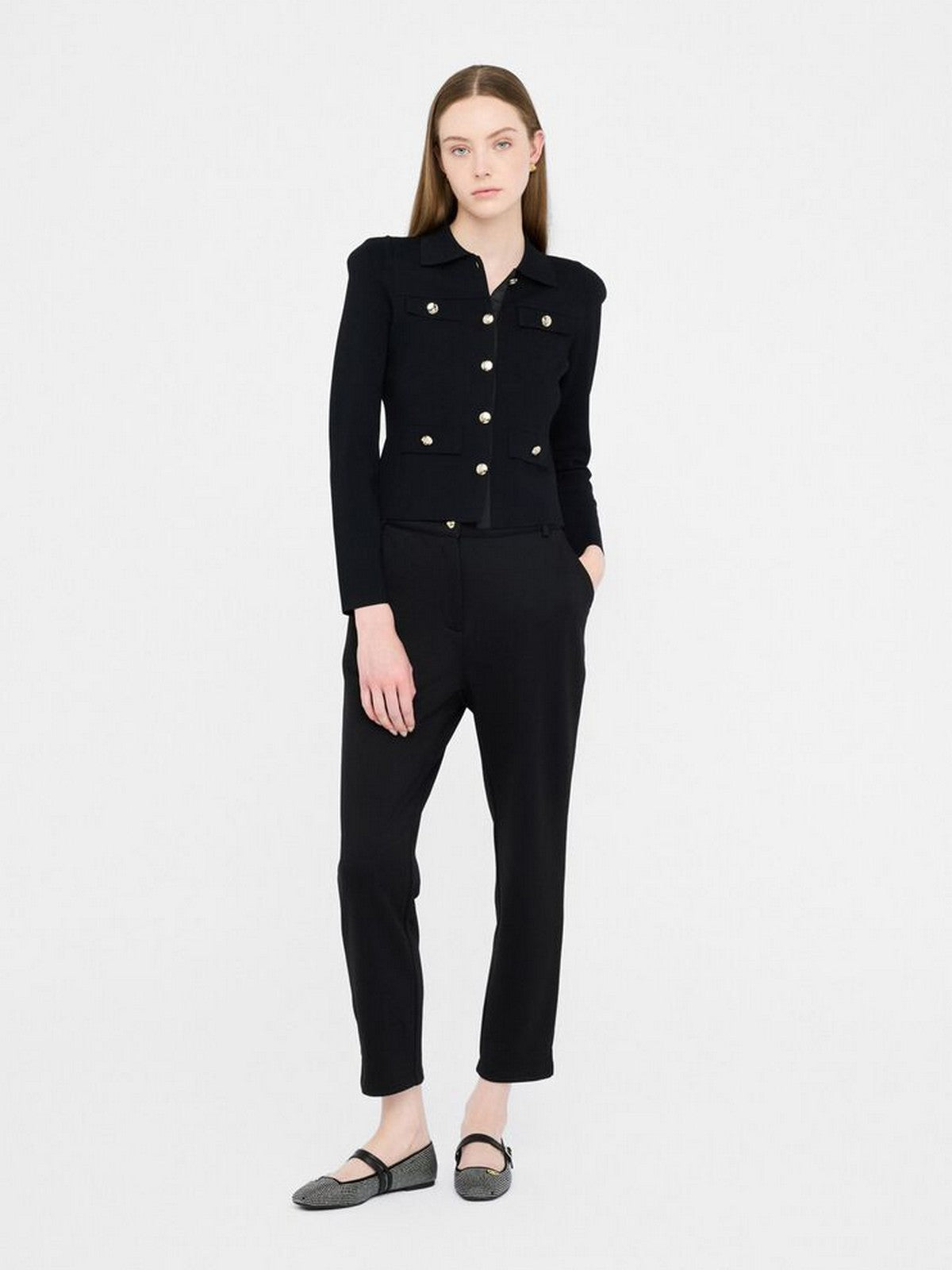 LIU JO BLACK Giacca Donna CF5152MS55N 22222 Nero