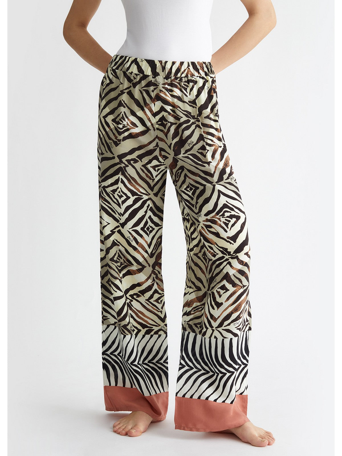 LIU JO BEACHWEAR Pantalone Donna VA4063TS056 N9076 Marrone