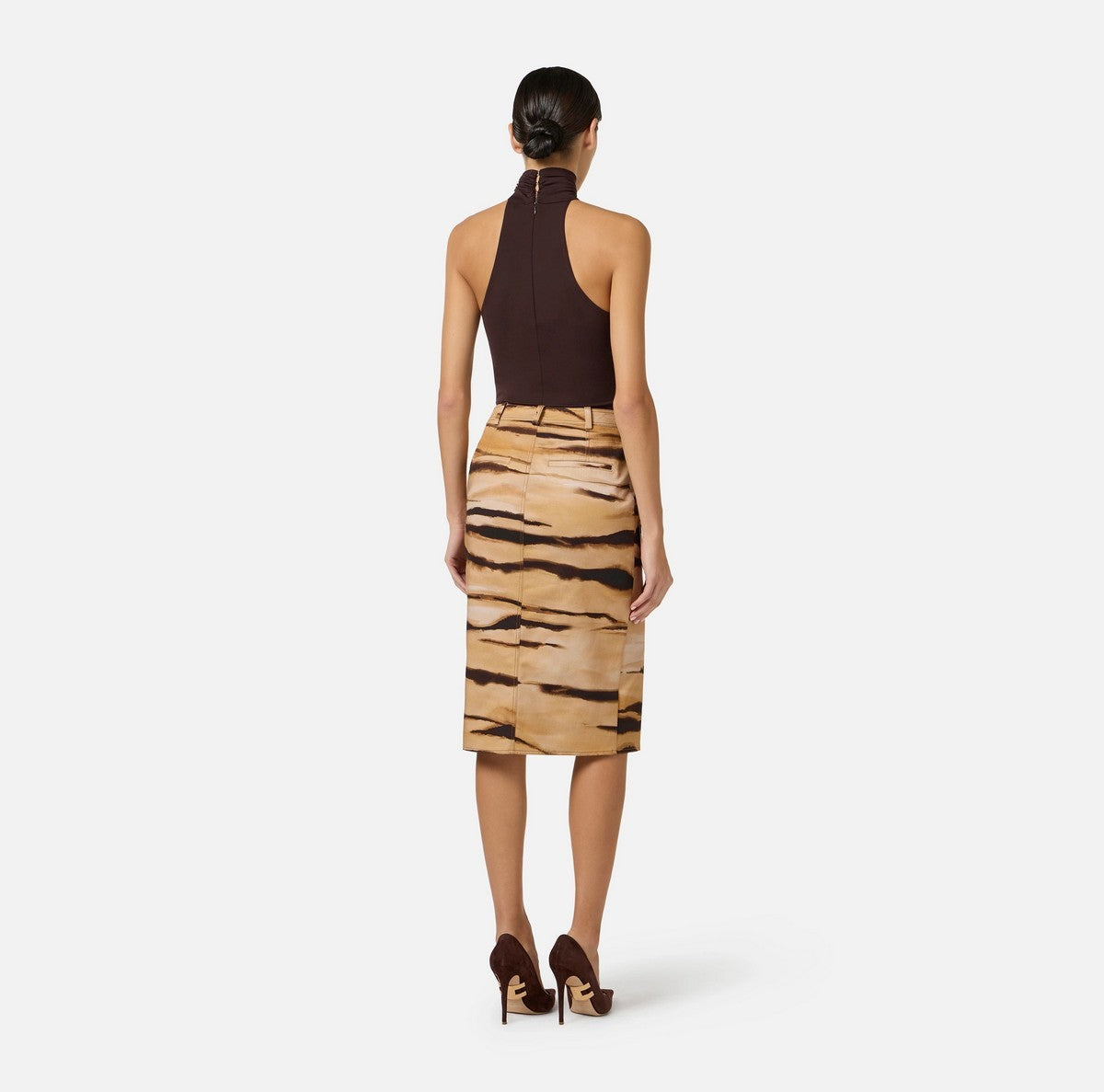 ELISABETTA FRANCHI Body Donna BO01761E2 EV9 DARK CHOCOLATE