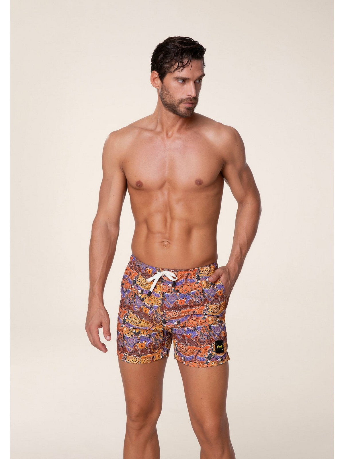 F**K Costume da bagno Uomo FK24-2030X04 Multicolore gioboutiqueweb