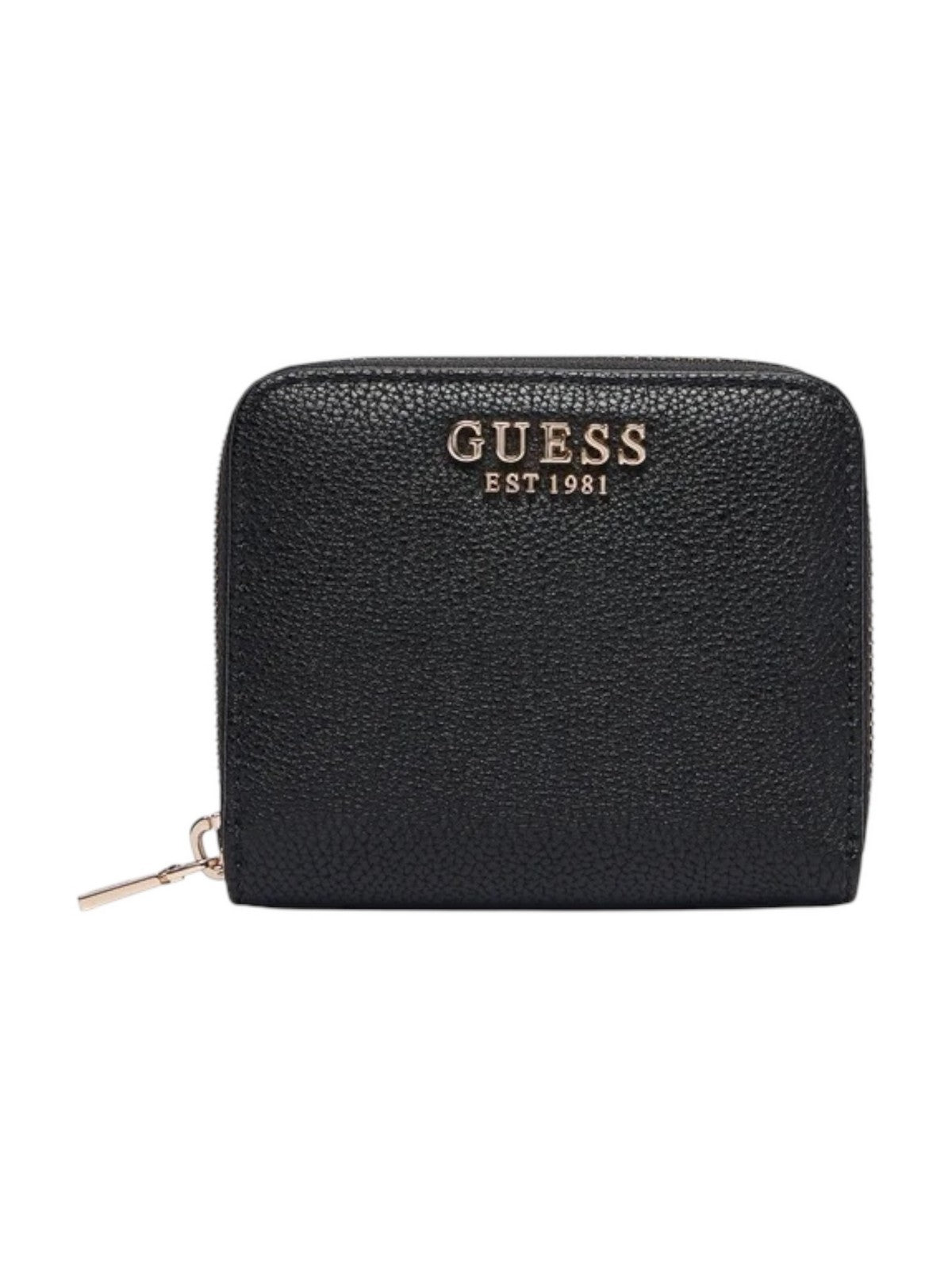 GUESS Portafoglio Donna GREGORIA SLG SMALL ZIP AROUND SWBG85 46137 BLA BLACK