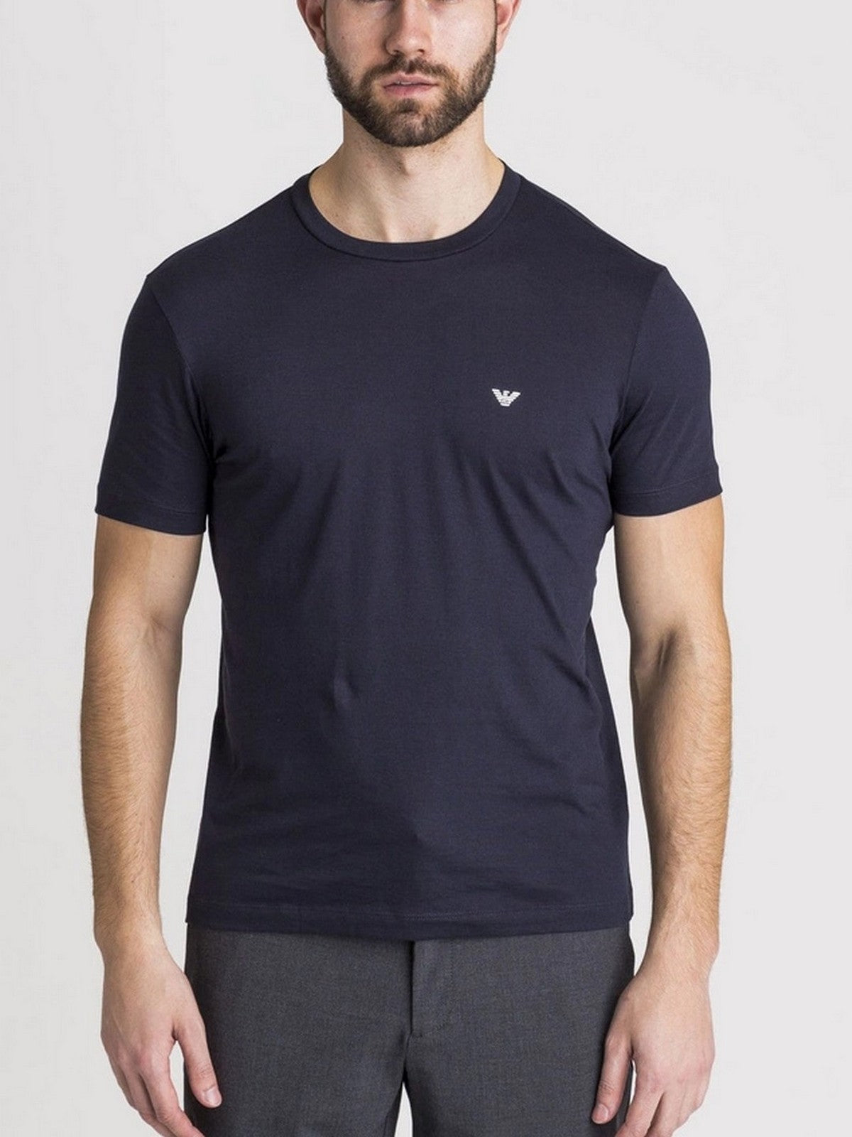 EMPORIO ARMANI T-Shirt e Polo Uomo 8N1D61 1JNQZ 0939 Blu gioboutiqueweb