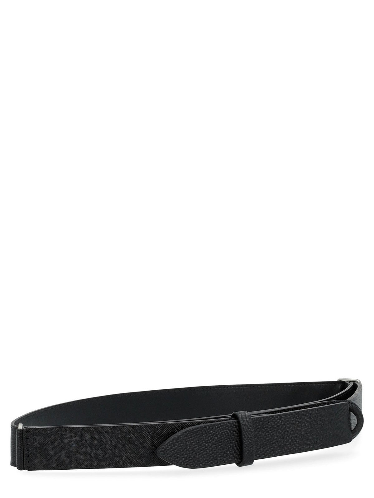 ORCIANI Cintura Uomo NOBUCKLE SAFFIANO NB0061_SAF NERO