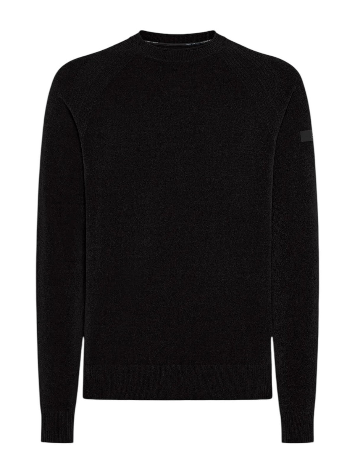 RRD Maglione Uomo VELVET ROUND KNIT W25132 10 10 BLACK