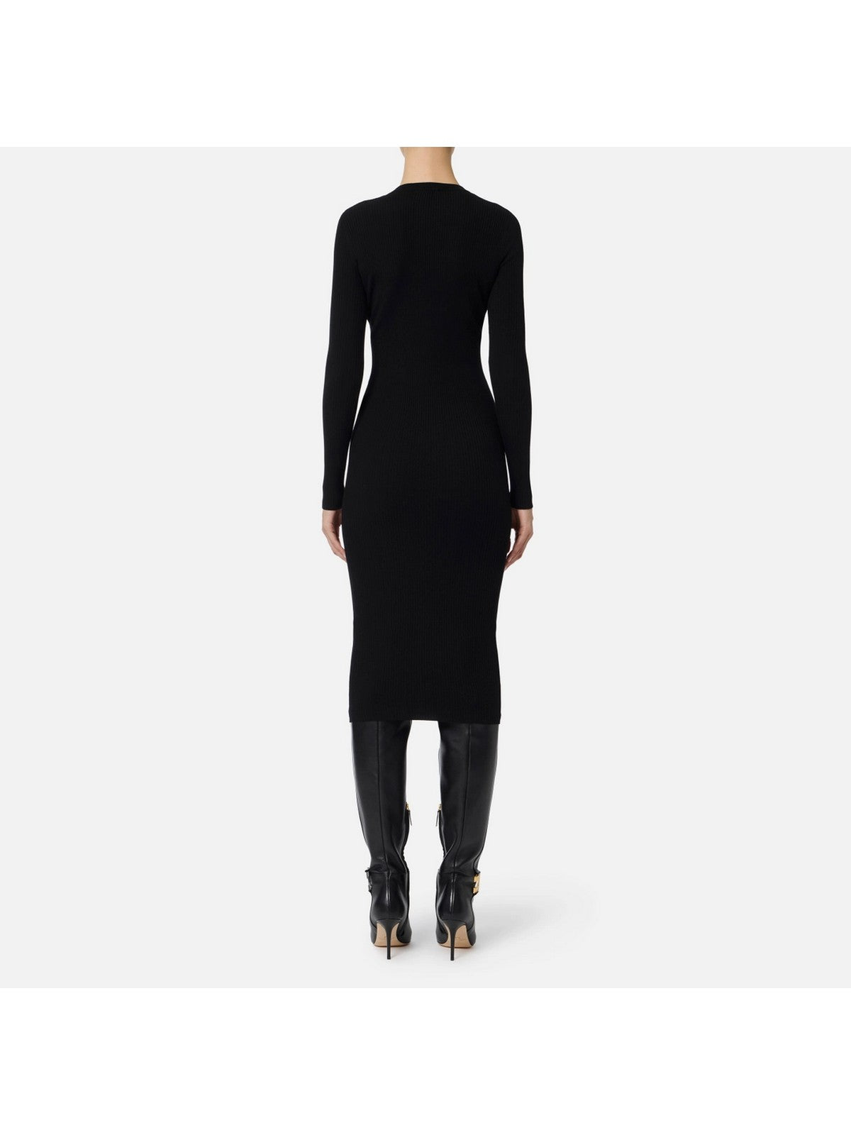 ELISABETTA FRANCHI Abito Donna AM10B56E2 110 Nero gioboutiqueweb