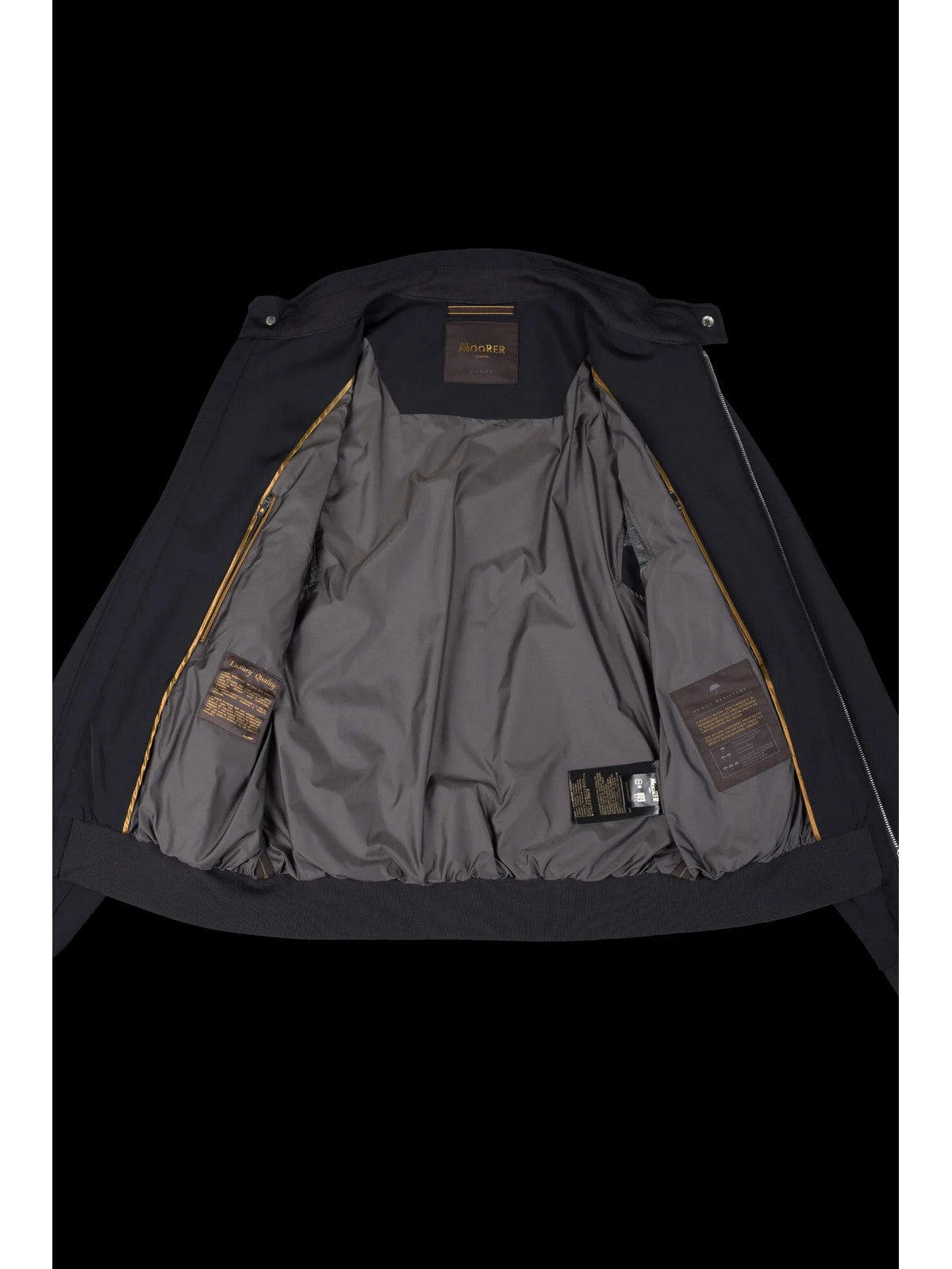 MOORER Giubbino Uomo ALBERTI-KN MOUBO100001 TEPA009 Blu