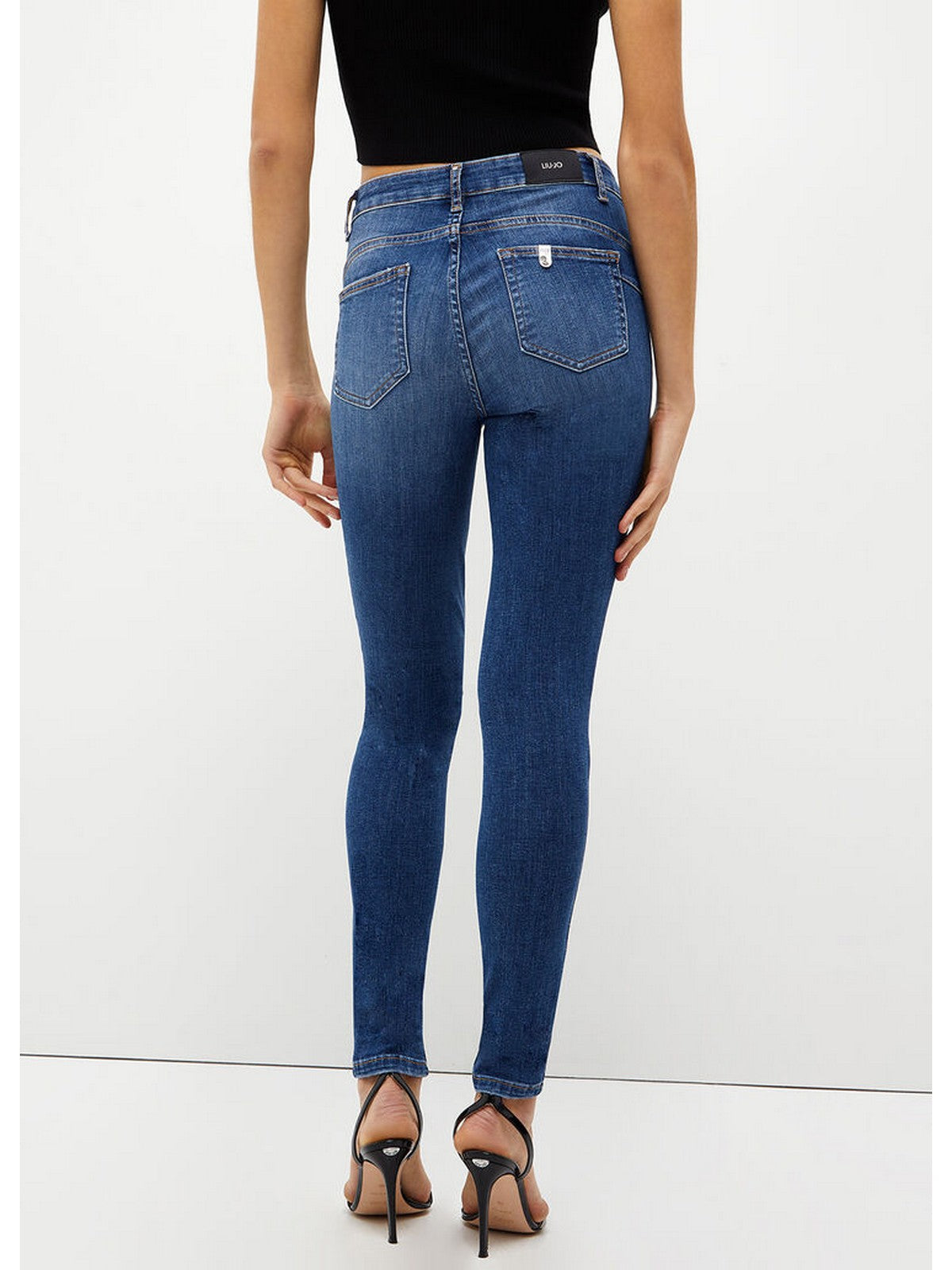 LIU JO BLUE DENIM Jeans Donna UXX037D4811 78482 Blu gioboutiqueweb