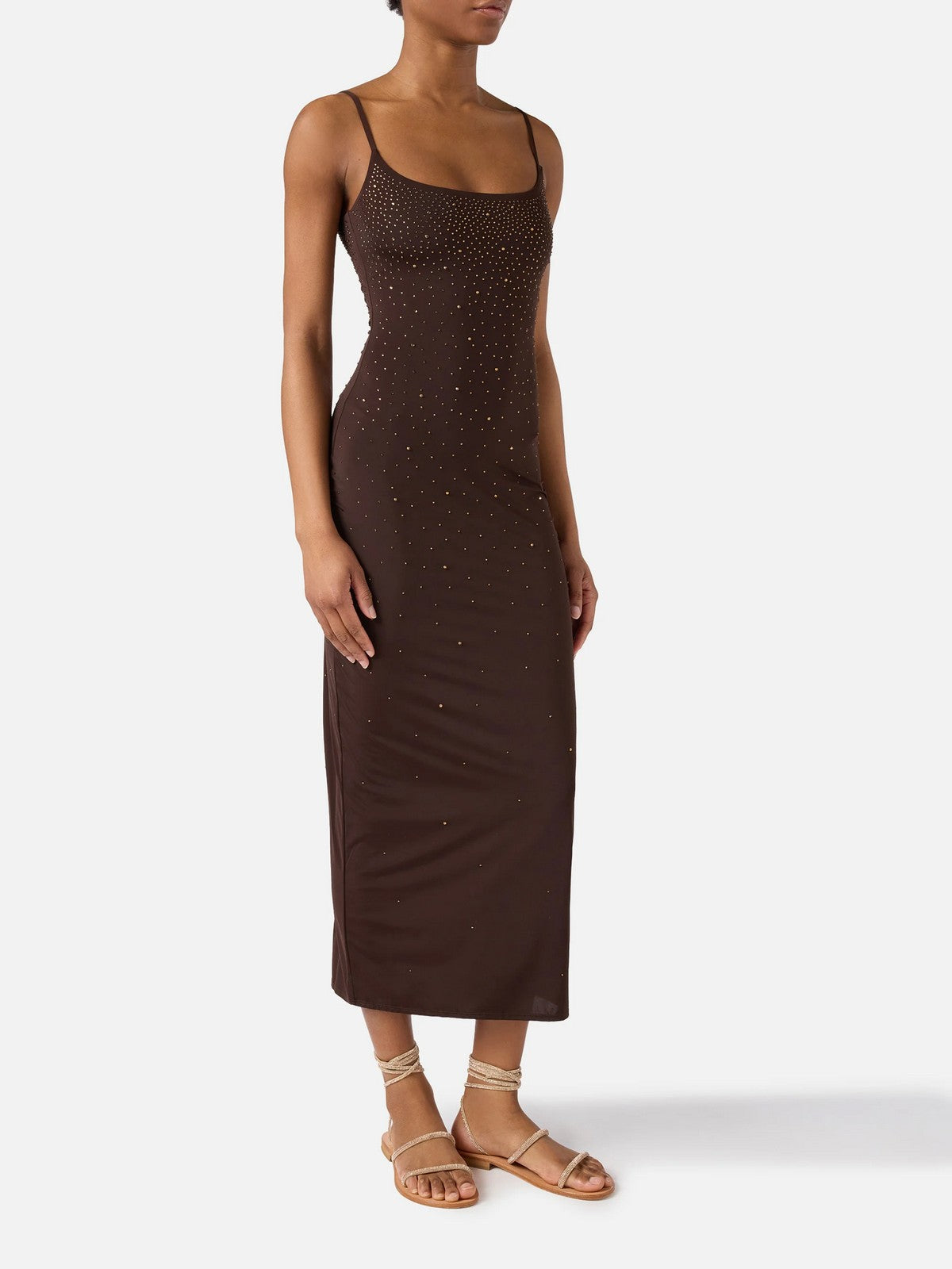 MC2 SAINT BARTH Abito Donna EVY 01830L STRASS DEGRADE 18