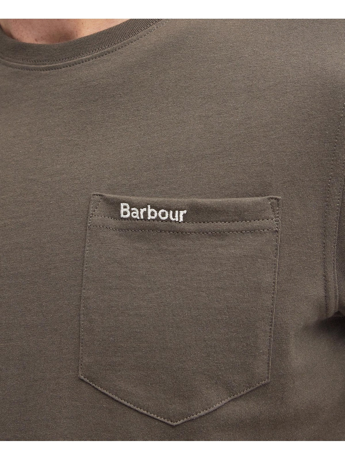 BARBOUR T-shirt Uomo MTS1114 CH55 Verde gioboutiqueweb