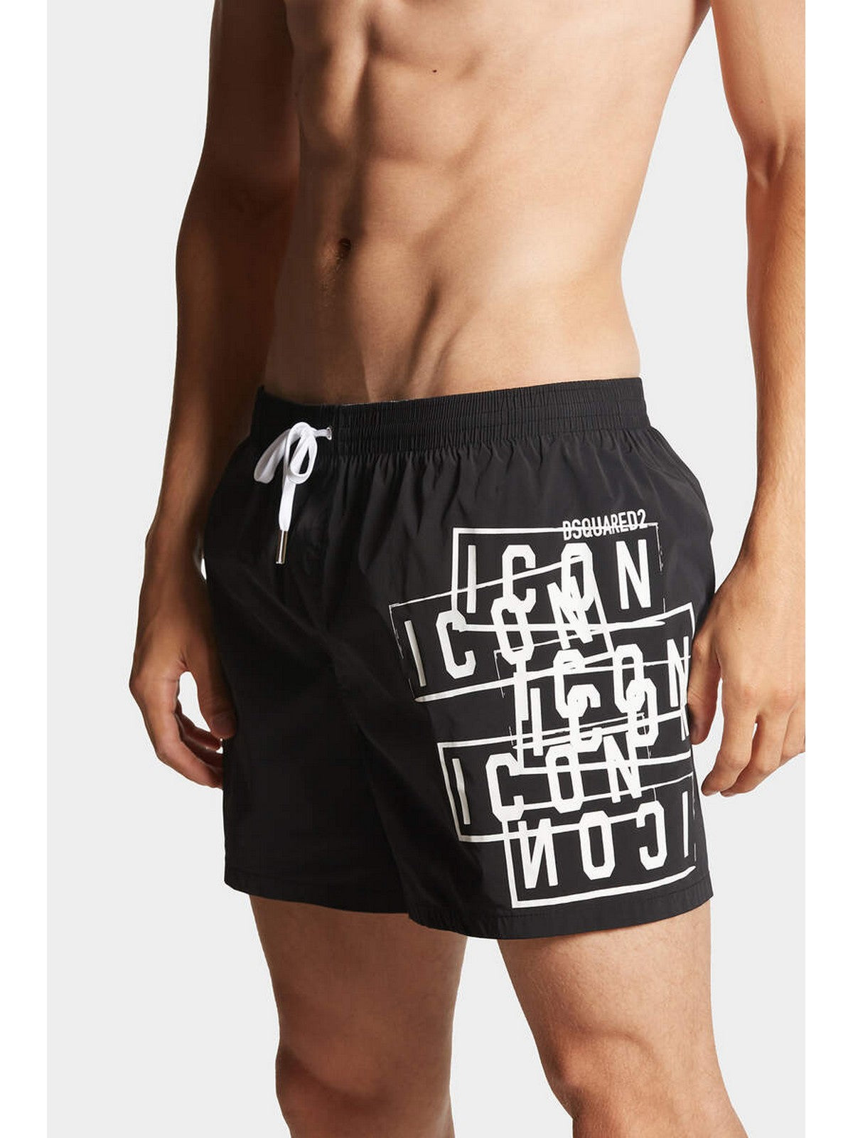 DSQUARED2 Costume da bagno Uomo D7B8P540 010 Nero gioboutiqueweb