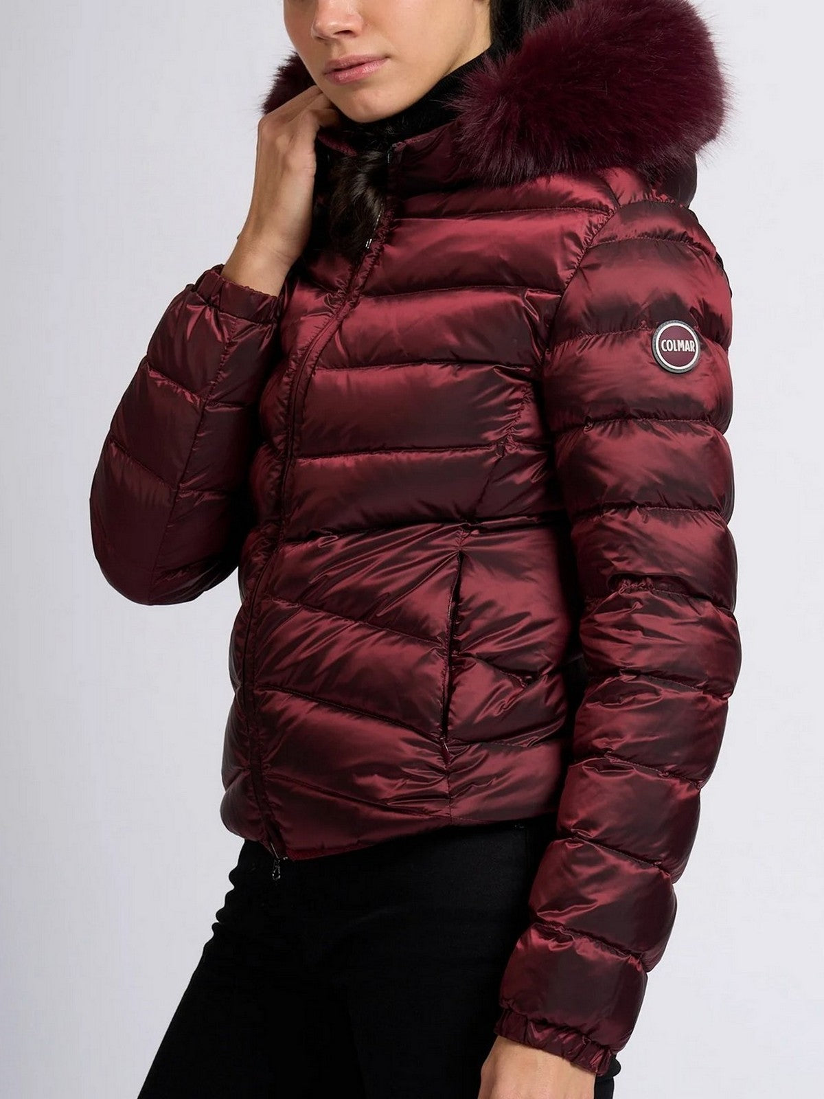 COLMAR Piumino Donna 2219E 2YO 44 DARK PASSION