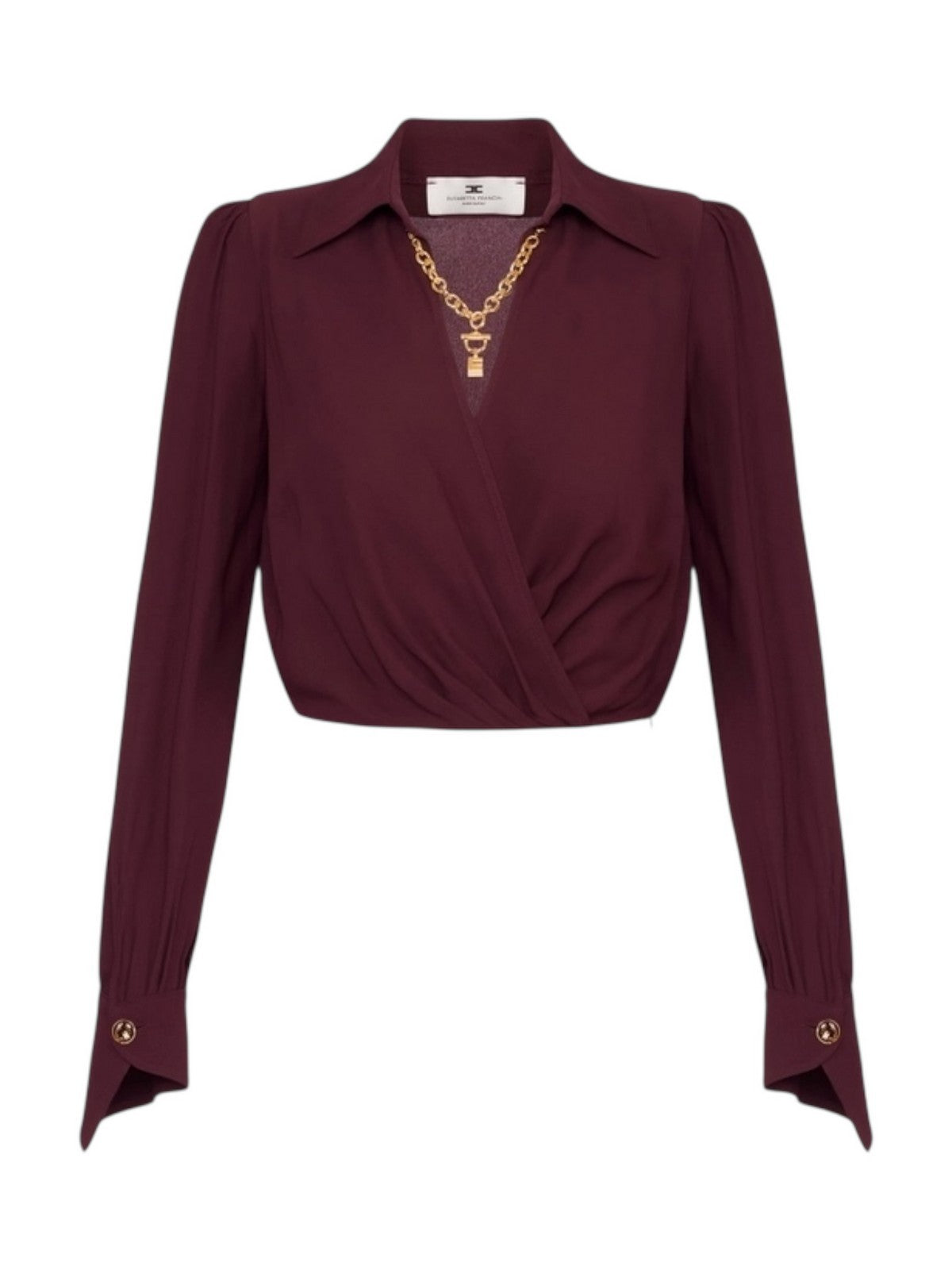 ELISABETTA FRANCHI Camicia Donna CAT0256E2 EA4 MERLOT