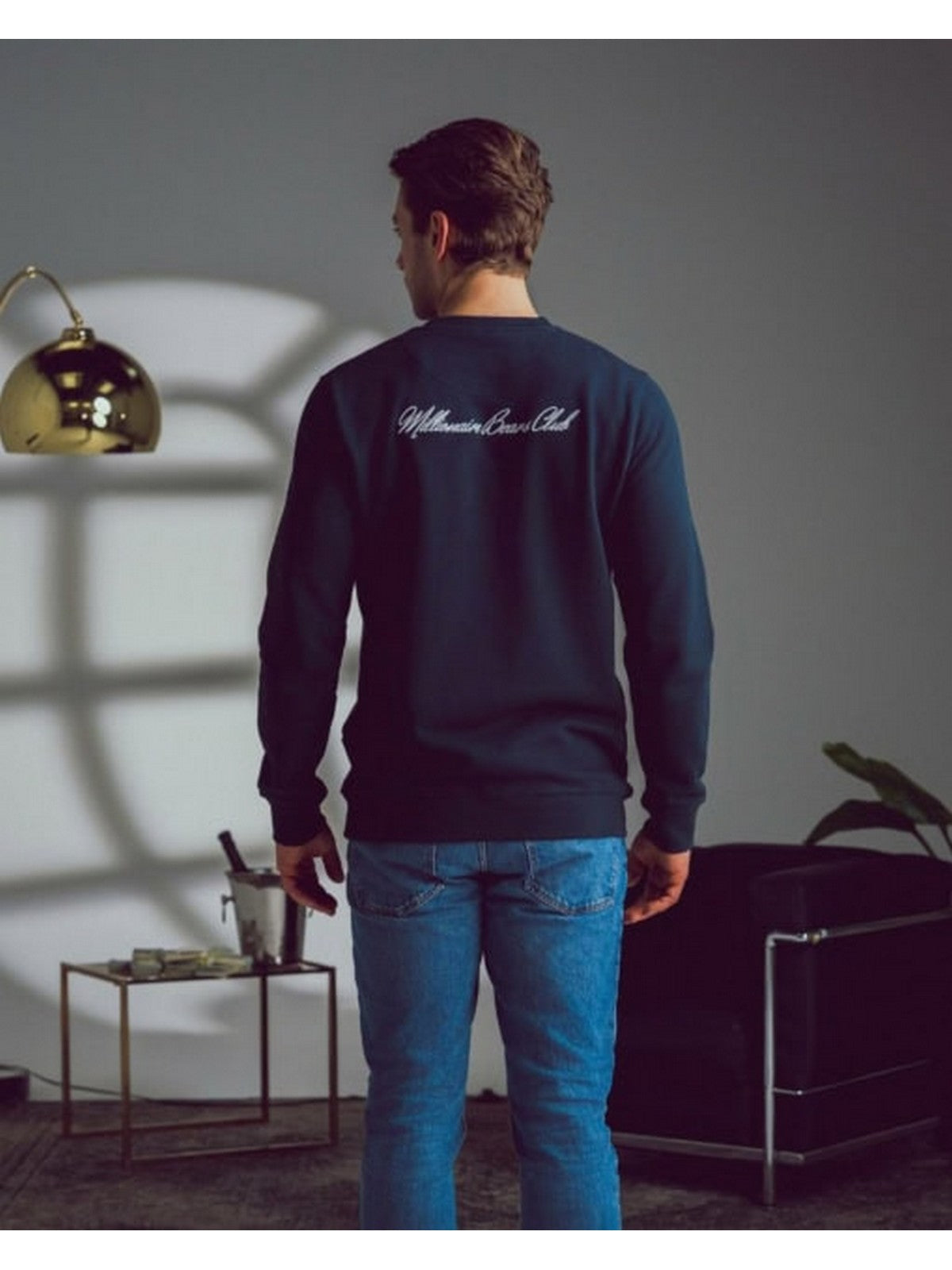BARON FILOU Felpa Uomo PULLOVER FILOU CV Blu gioboutiqueweb