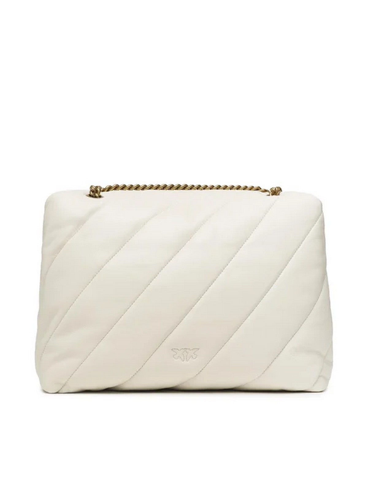 PINKO Borsa Donna Love puff big 100037-A0F2 Z14Q Bianco gioboutiqueweb