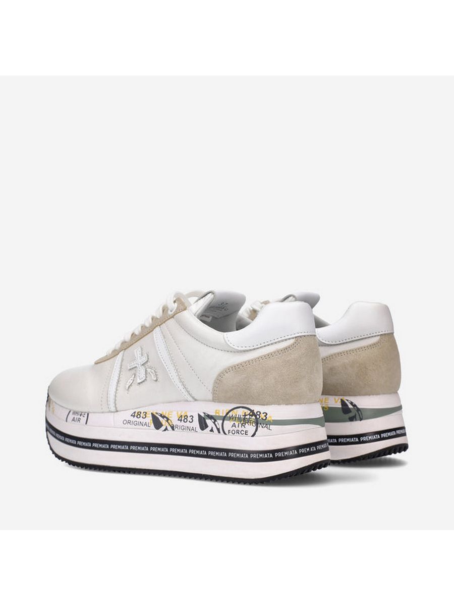PREMIATA Sneaker Donna Beth BETH VAR 5603 Bianco gioboutiqueweb