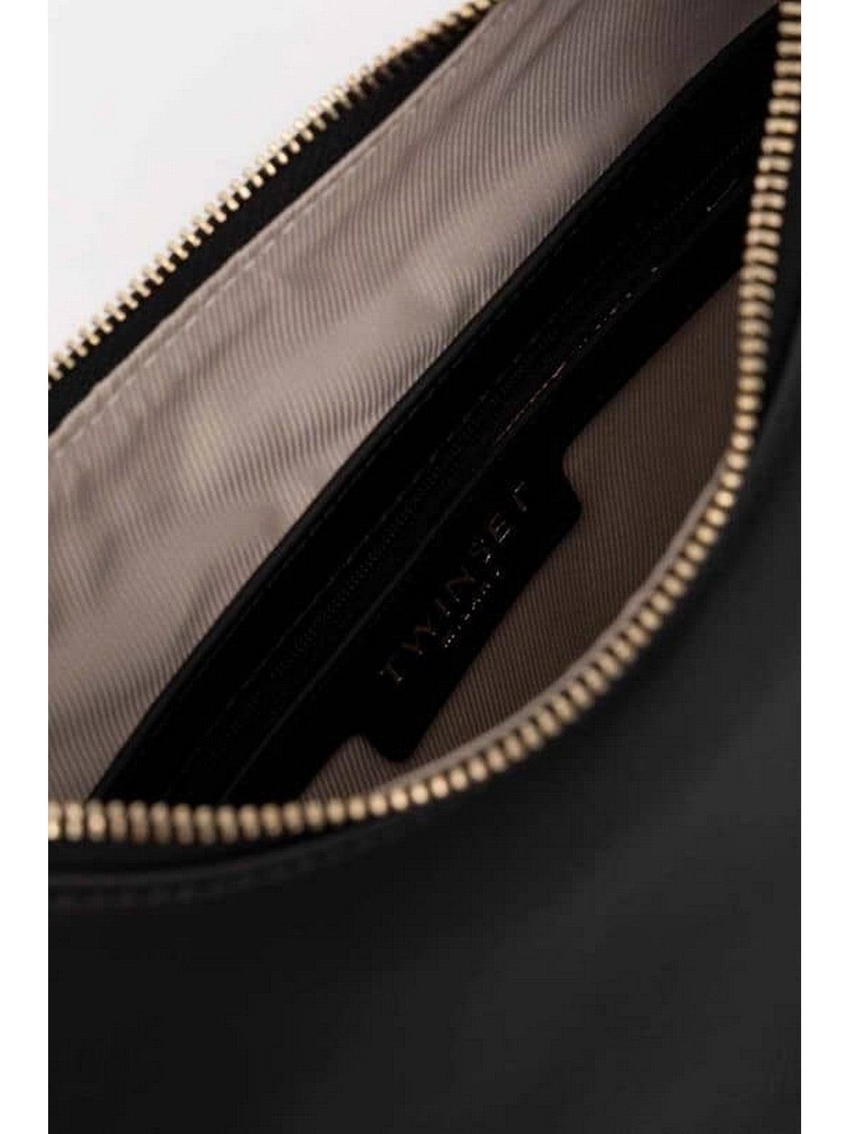 Twinset Women's Bag Oval T Horsebit 242TB7232 00006 Black