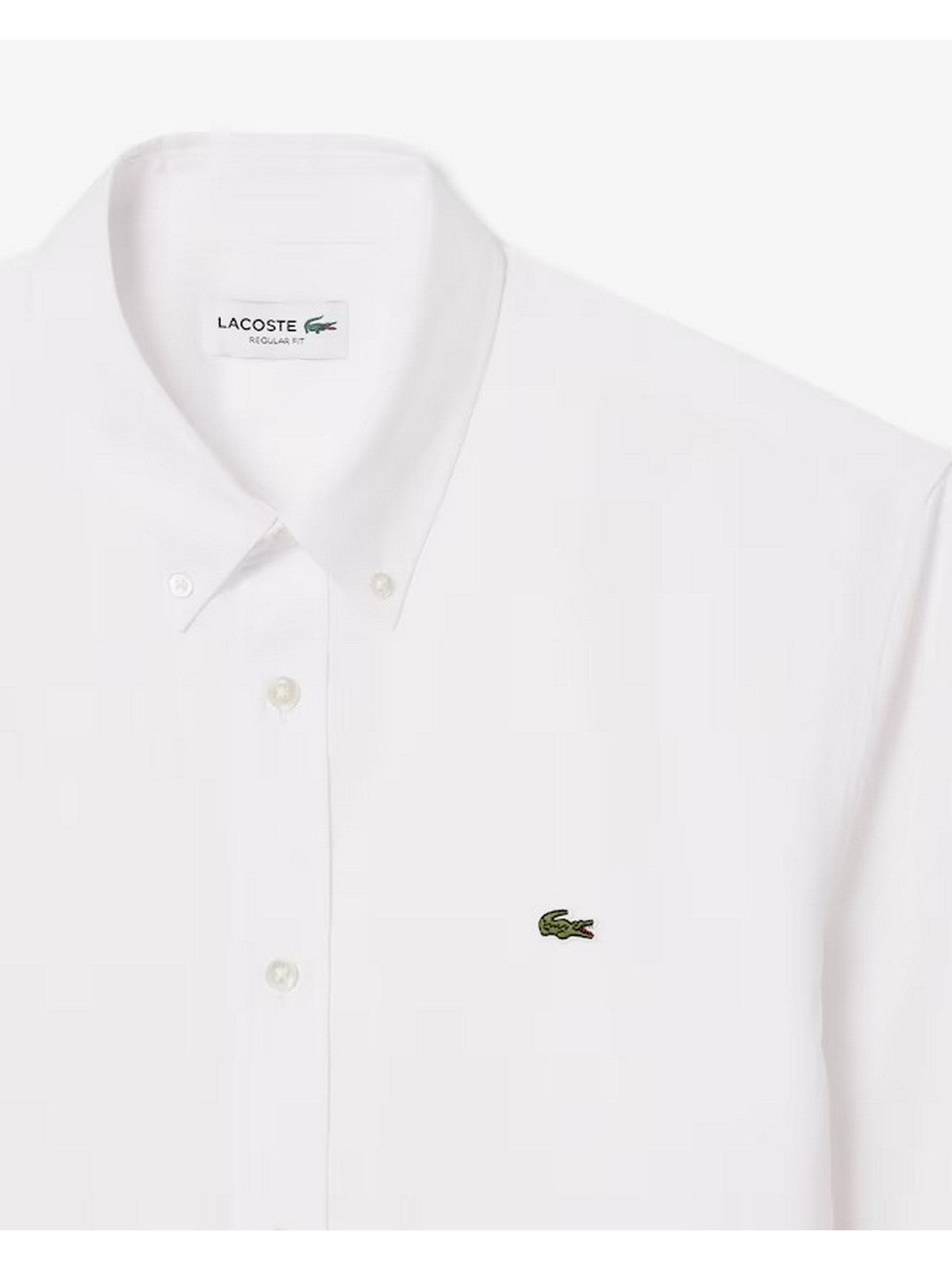 LACOSTE Camicia Uomo CH2933 001 Bianco
