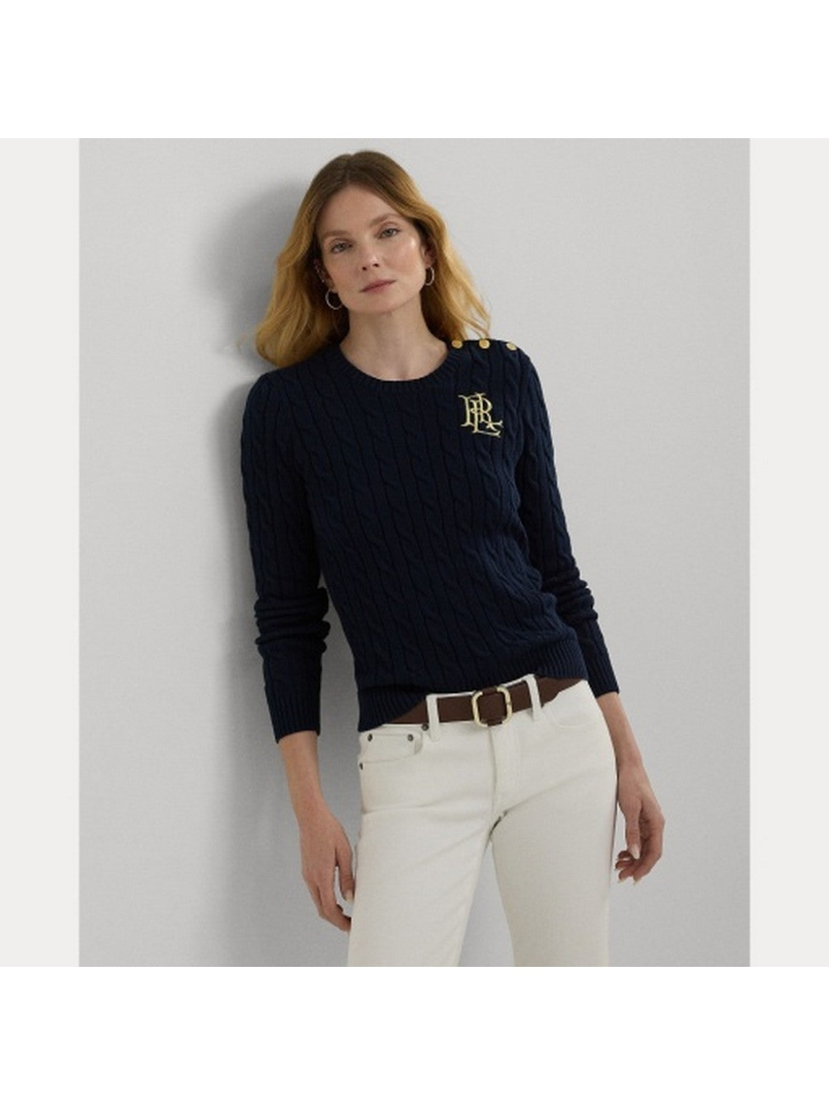 Lauren Ralph Lauren Women's Woman Shirt 200932223 003 blue