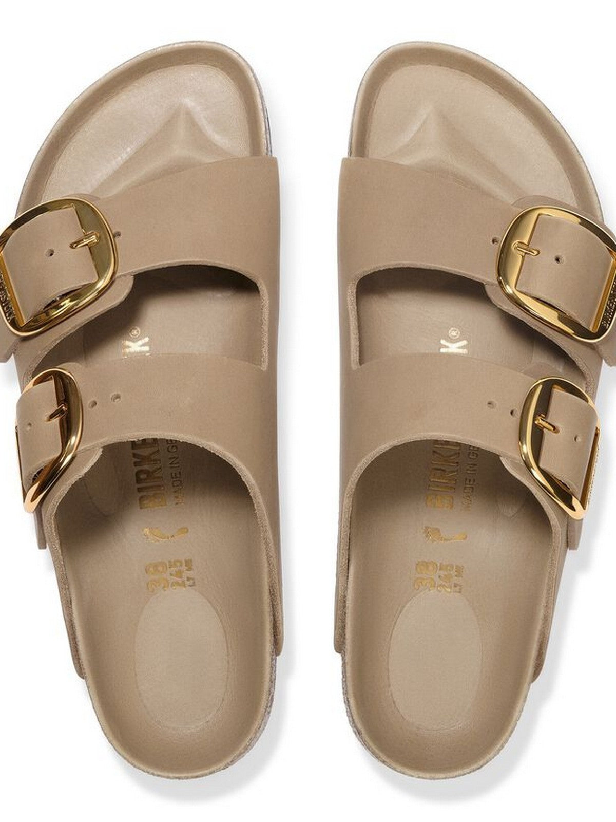 BIRKENSTOCK Sandalo Unisex adulto Ariziona Big Buckle 1030395 TABACCO BROWN