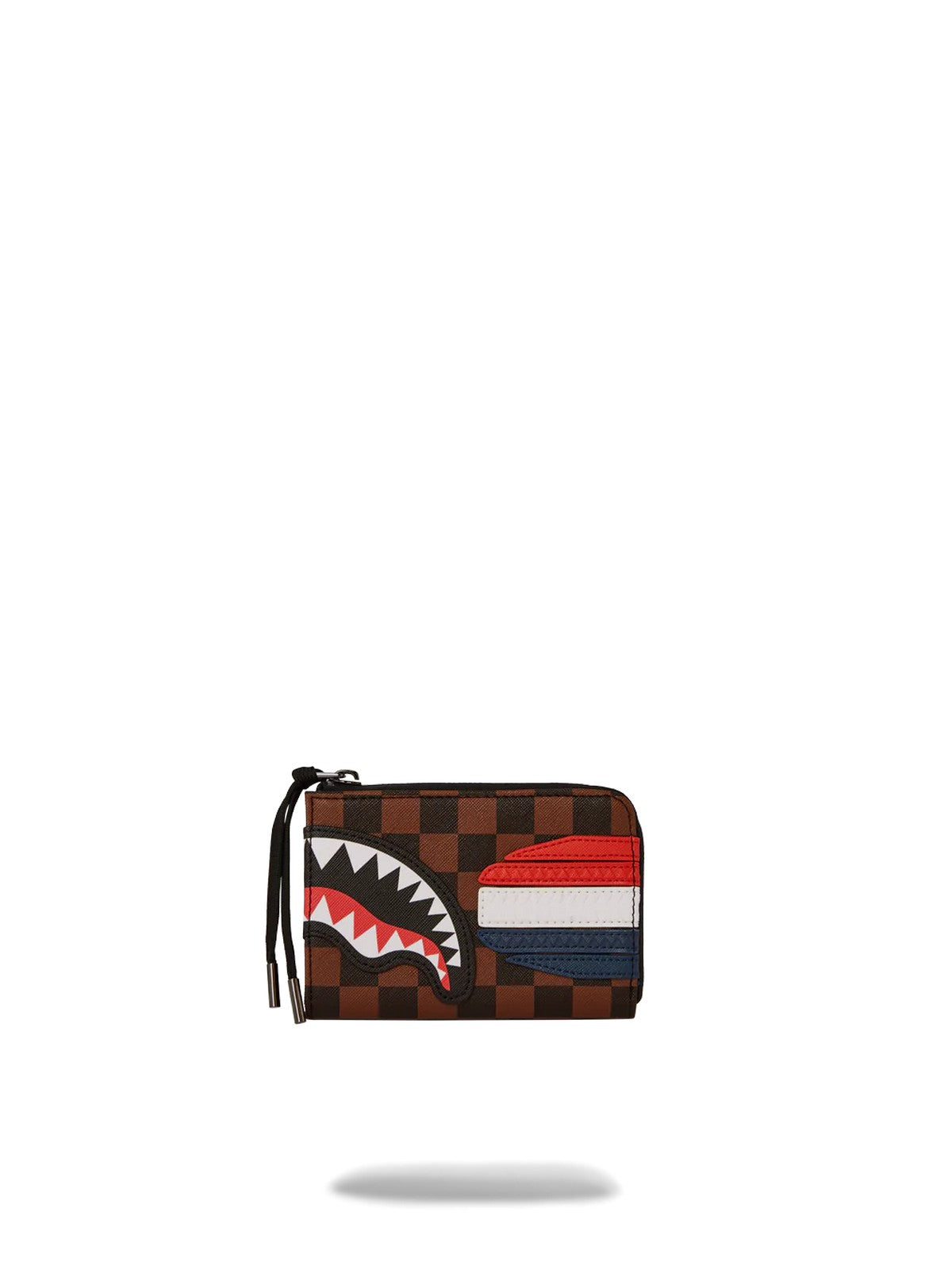 SPRAYGROUND Portafoglio Uomo MACHINE FRANCAISE WALLET 910W7495NSZ Marrone gioboutiqueweb