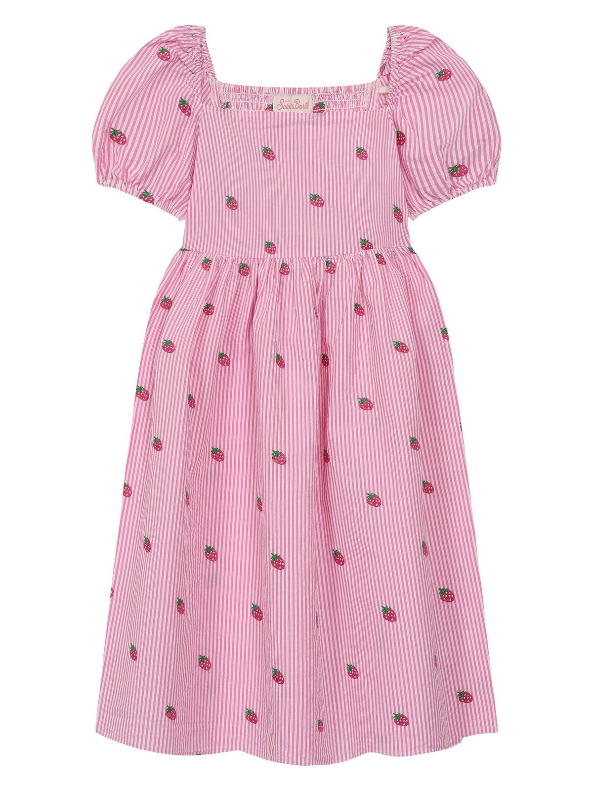 MC2 SAINT BARTH Abito Bambine e ragazze NARA 04701H COTTON STRAWBERRY 21