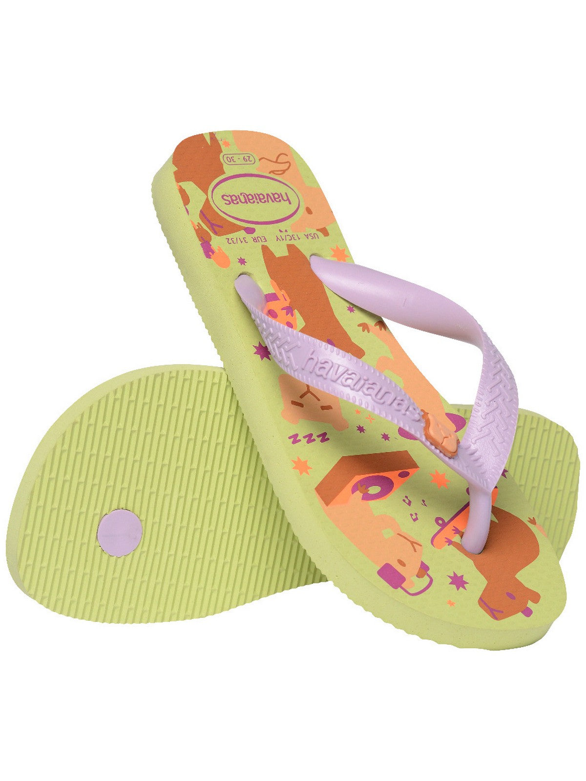 HAVAIANAS Infradito Bambini e ragazzi Hav. Kids Fantasy 4103405.9307 Verde gioboutiqueweb