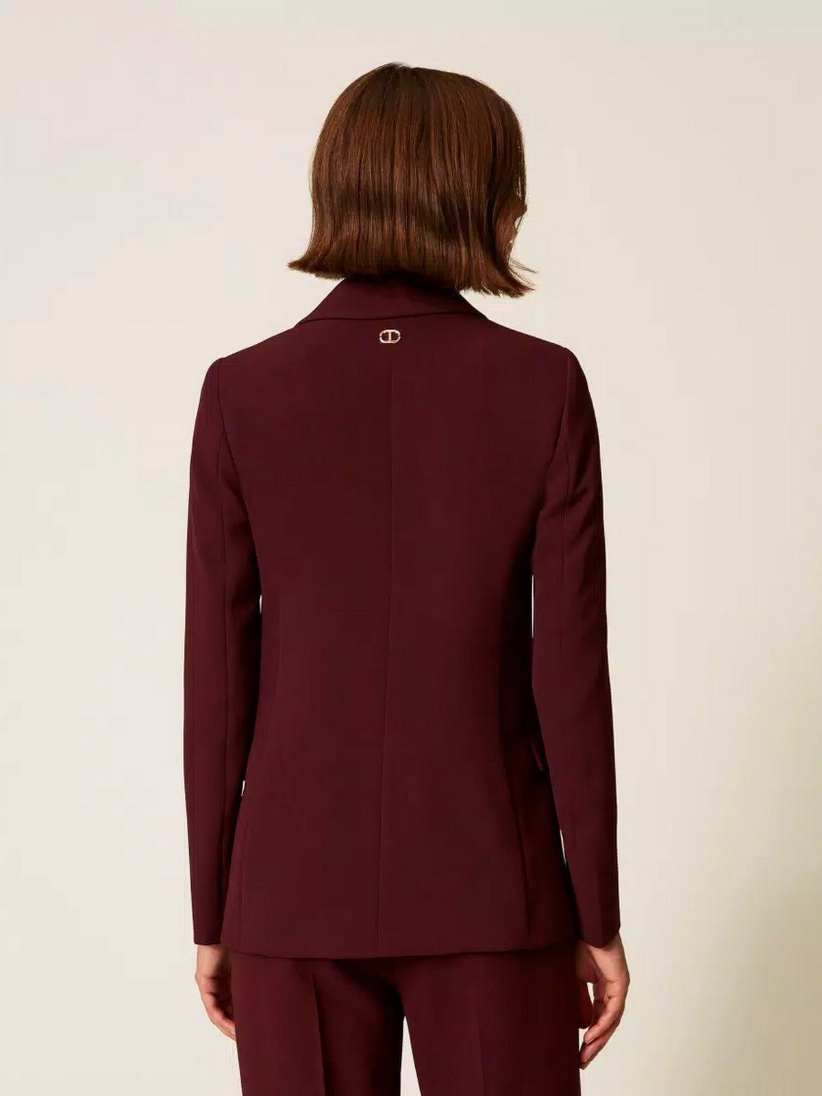 TWINSET Giacca Donna CREPE SUIT 252TP2590 05609 WINETASTING