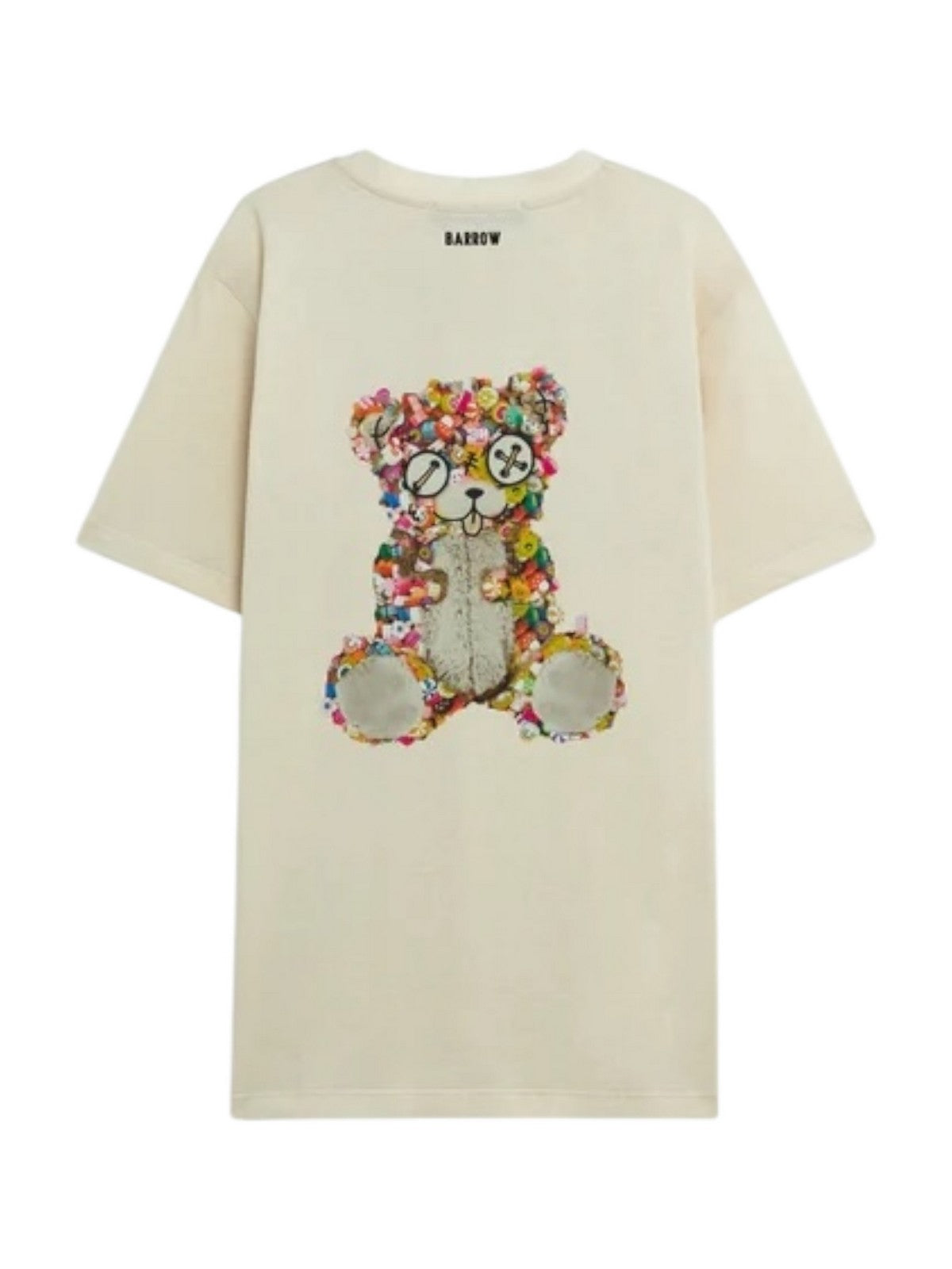 BARROW T-shirt Uomo S5BWUATH152 BW029 Beige gioboutiqueweb