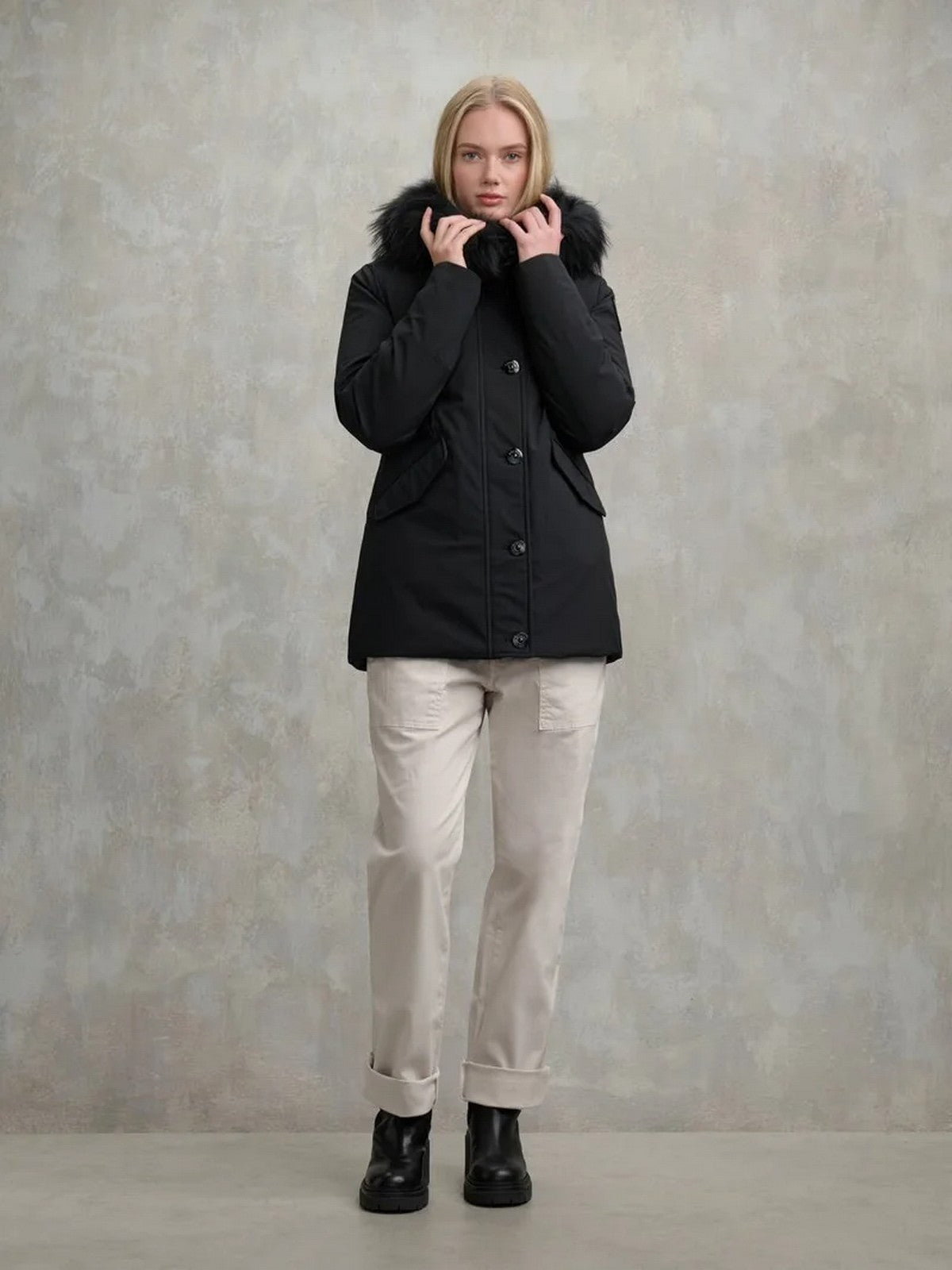 BLAUER parka Donna IRMA 25WBLDB03191 007294 999 Nero