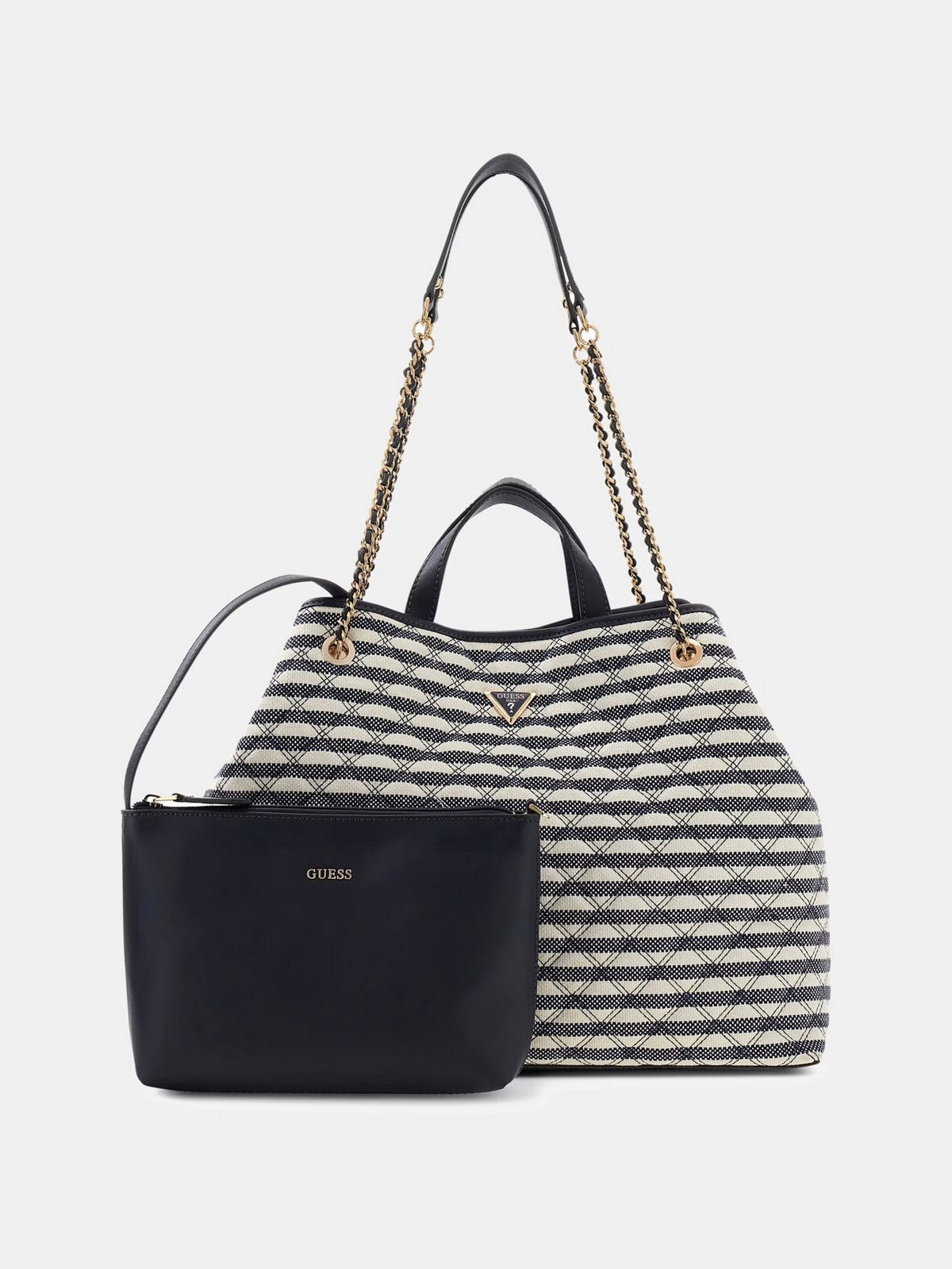 GUESS Borsa Donna GIULLY II LARGE 2 IN 1 TOTE HWAG96 73290 NML NAVY MULTI